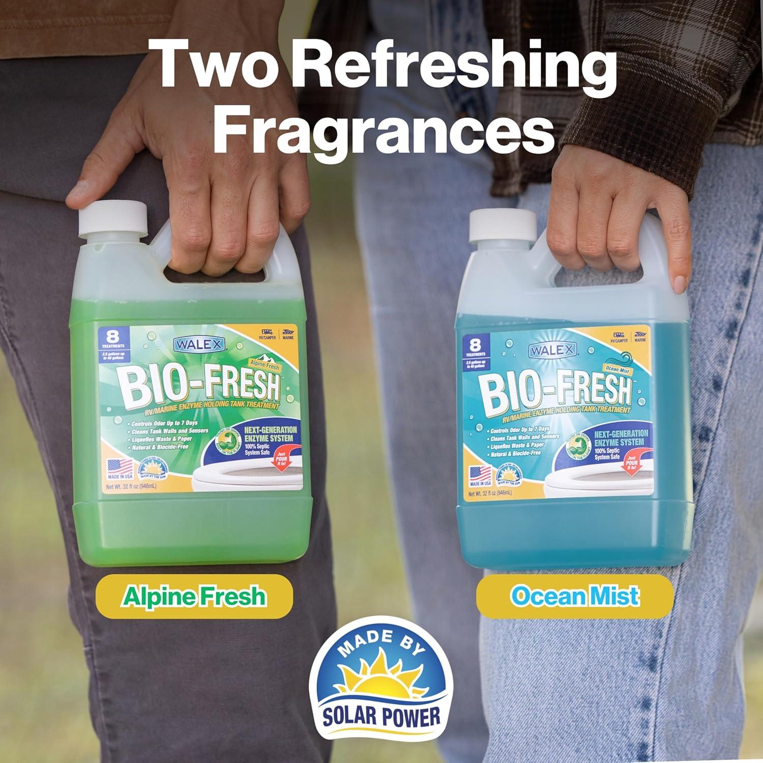 Desodorante Líquido Enzimático Walex Bio-Fresh 64oz Brisa Oceánica