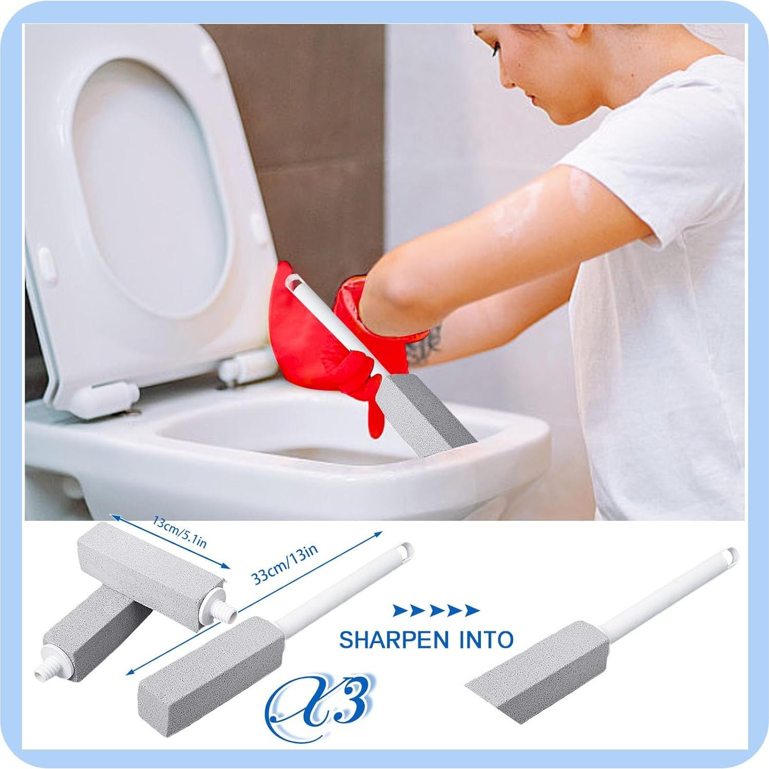 Juego de Limpieza de Inodoro NLXCXUCY con Guantes y Cepillos