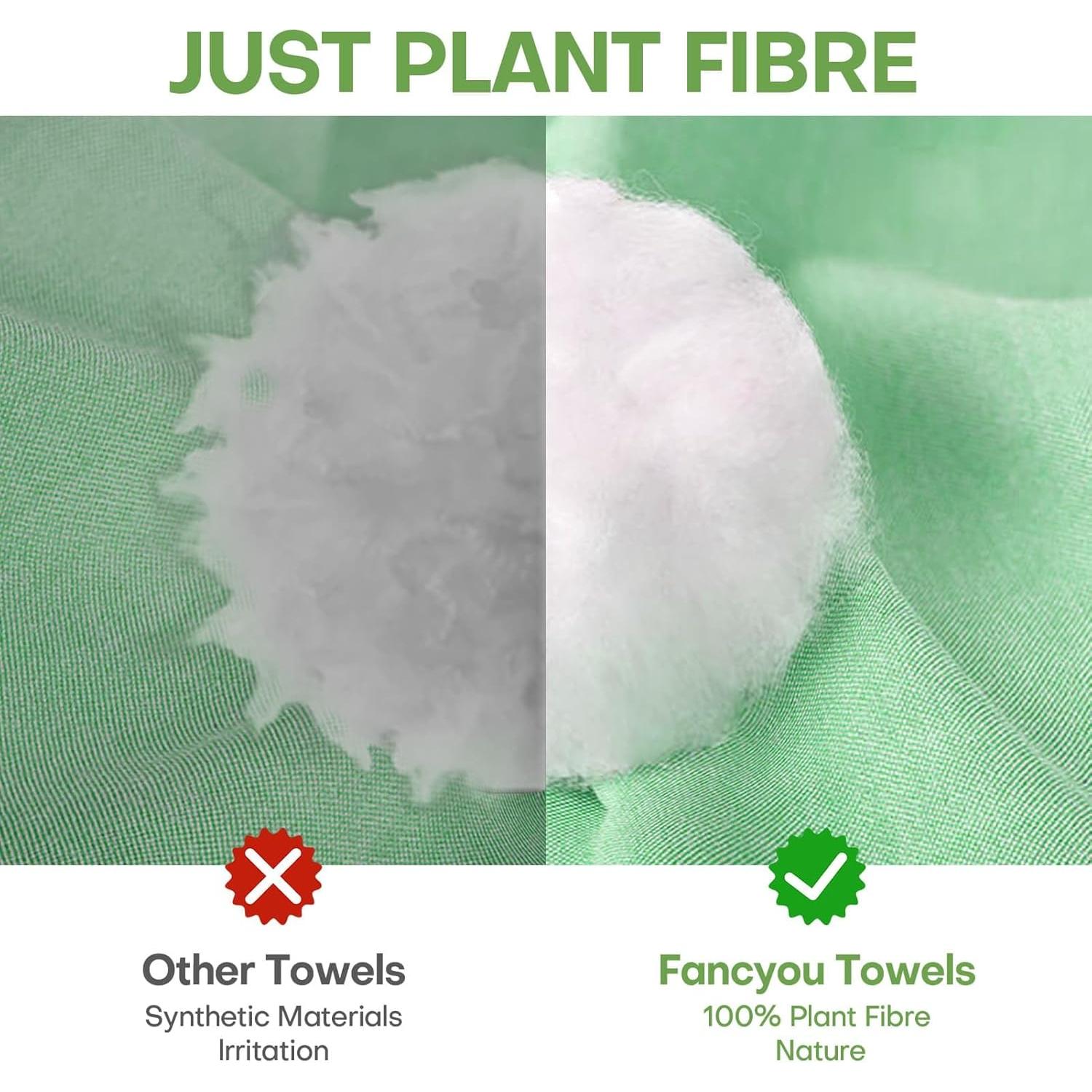 Toallas Desechables Comprimidas Fancyou 500 PCS Algodón 100%