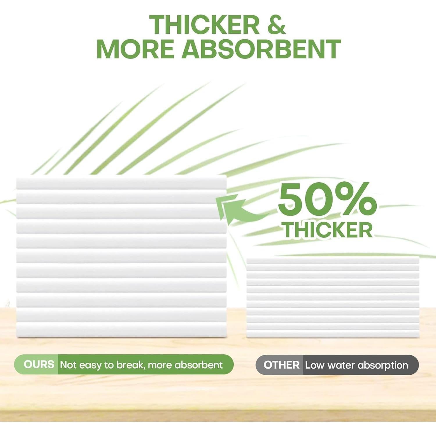 Toallas Desechables Comprimidas Fancyou 500 PCS Algodón 100%