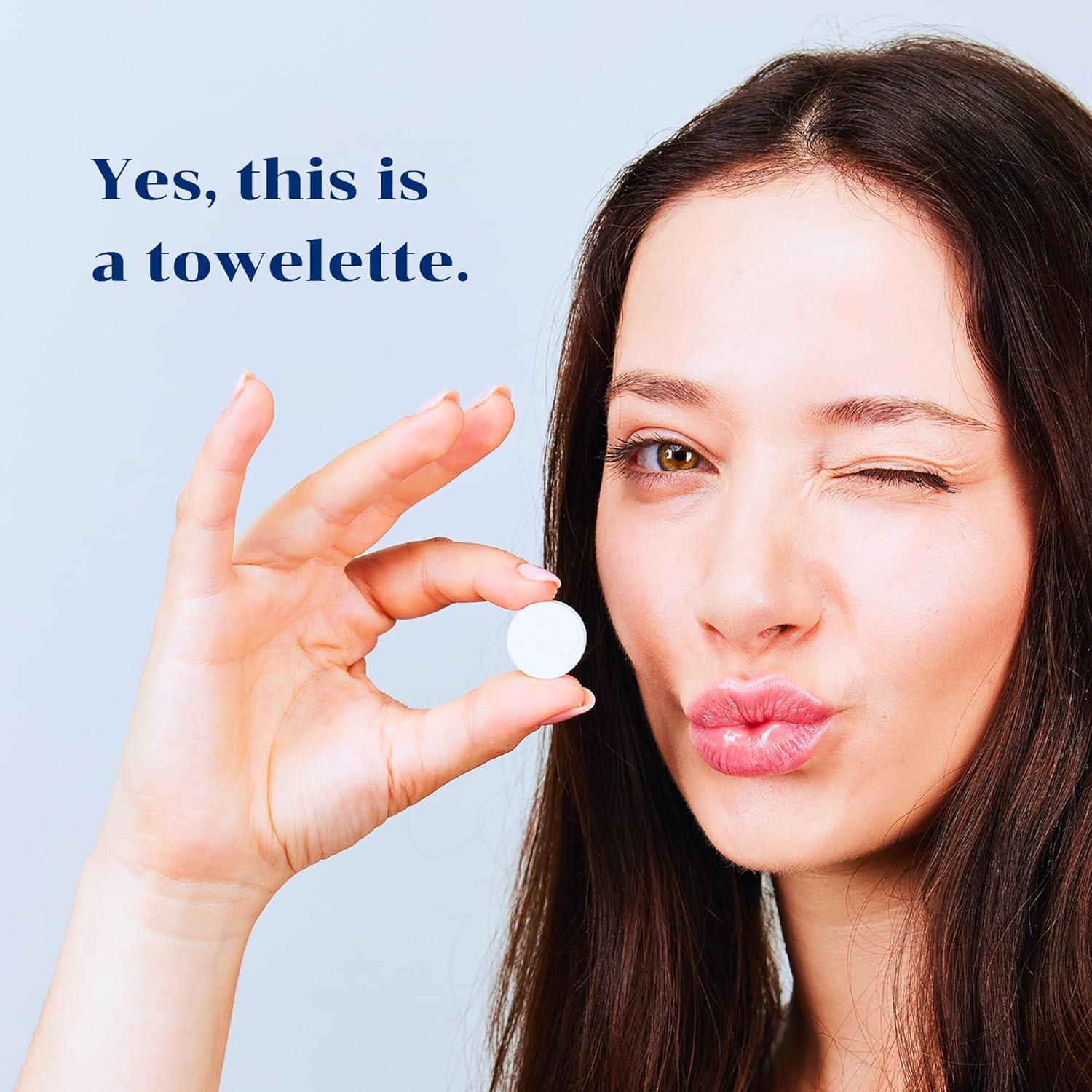 Toallitas Comprimidas Biodegradables Kleany - 100% Rayón - 20x24 cm