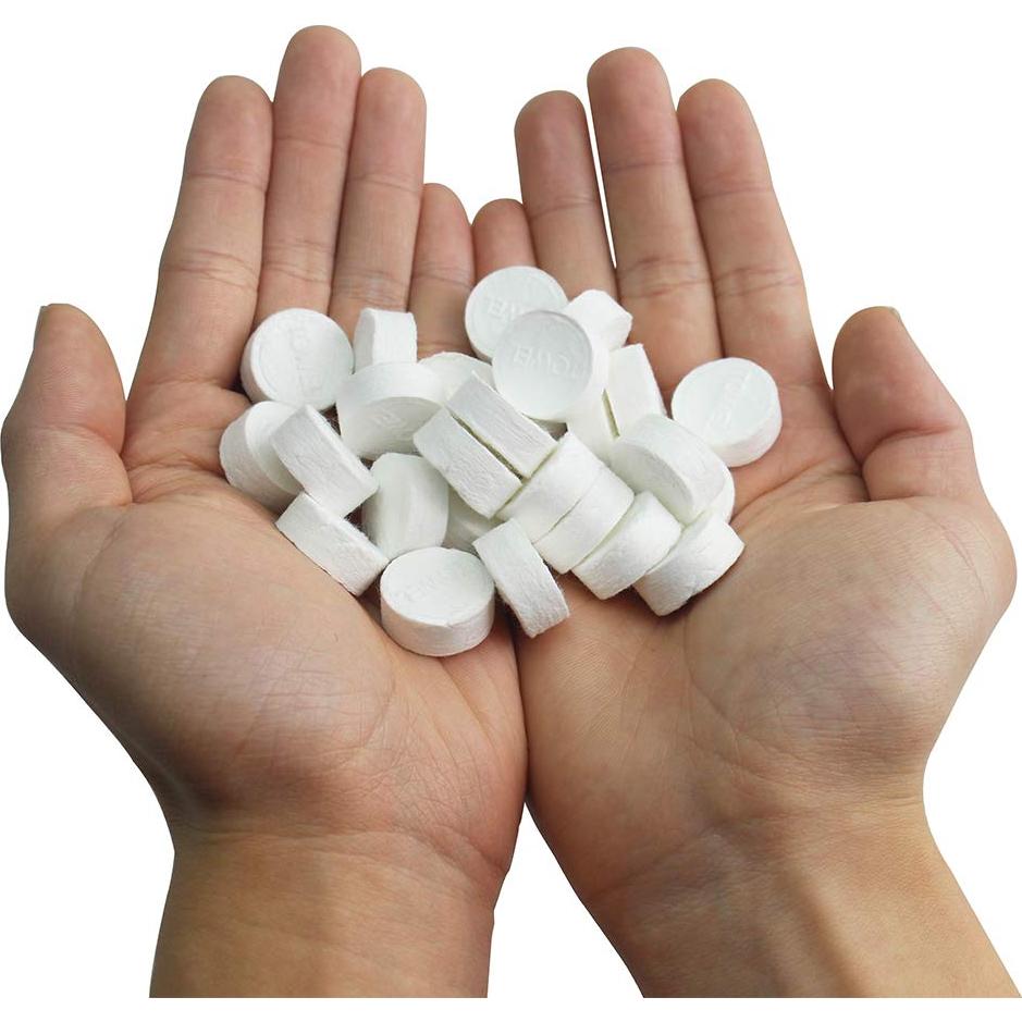 Toallas Comprimidas Biodegradables GLOYY 500 Unidades 22.4x24.1cm