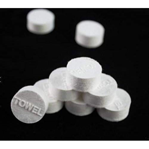 Toallas Comprimidas Biodegradables GLOYY 500 Unidades 22.4x24.1cm