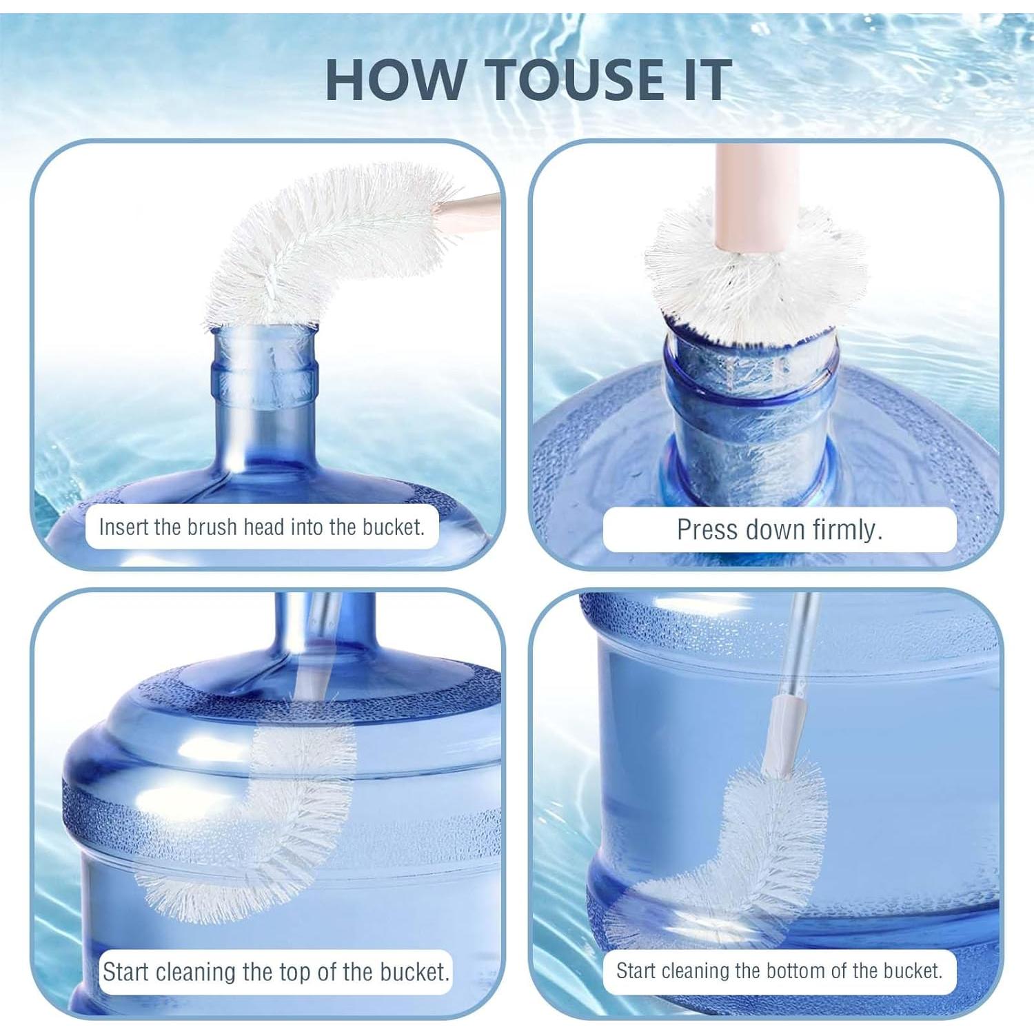 Paquete de 2 Cepillos Limpiadores de Botellas Kehail 71 cm