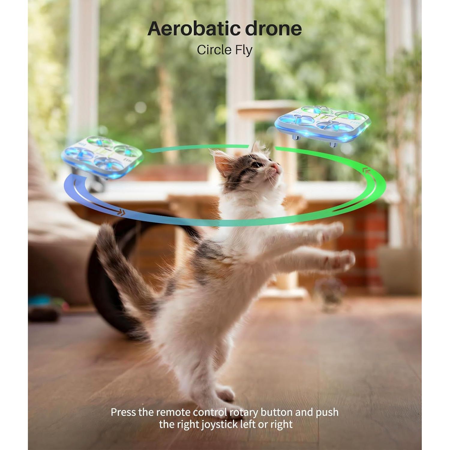 Dron SYMA X880 para Niños con Luces LED y Protección Completa