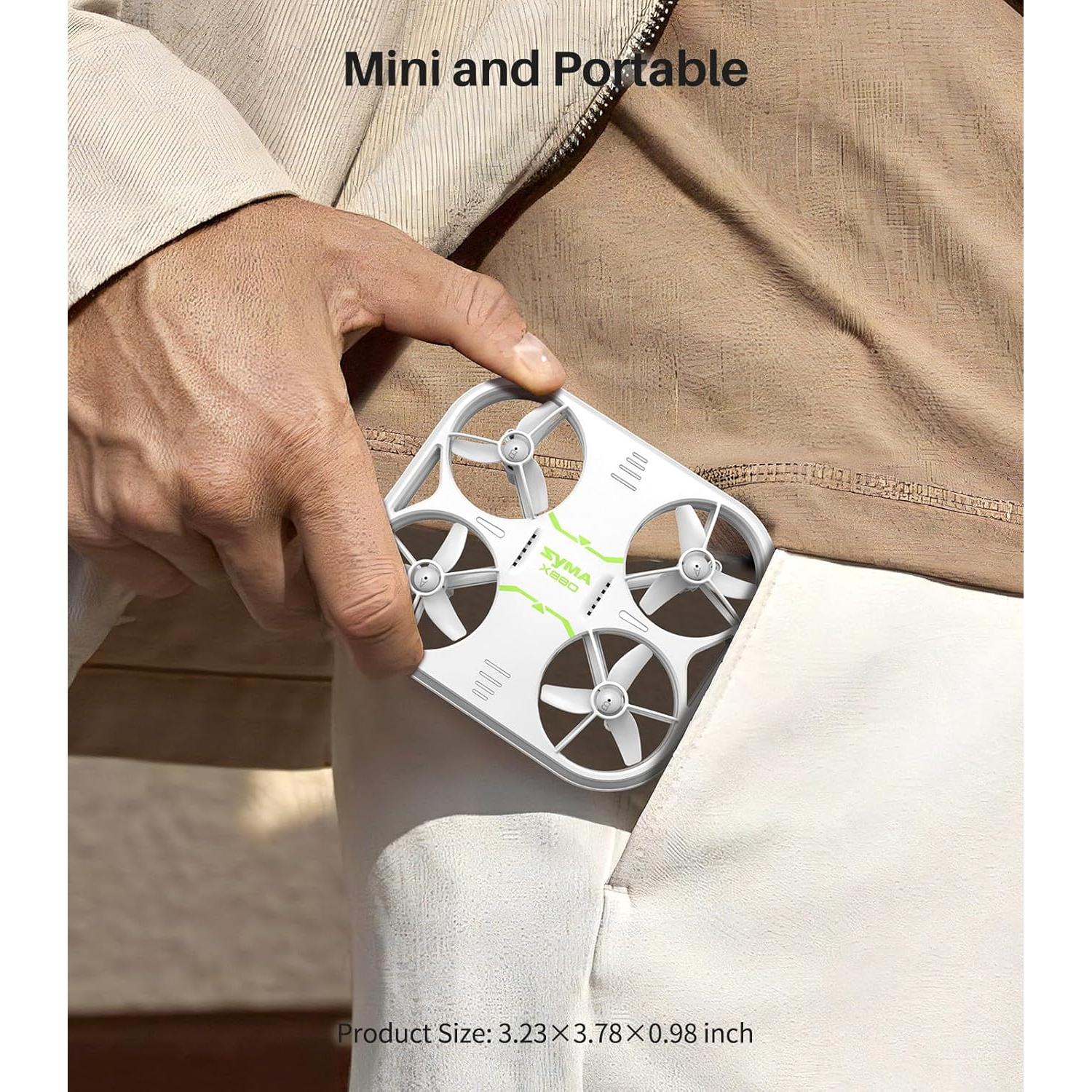 Dron SYMA X880 para Niños con Luces LED y Protección Completa