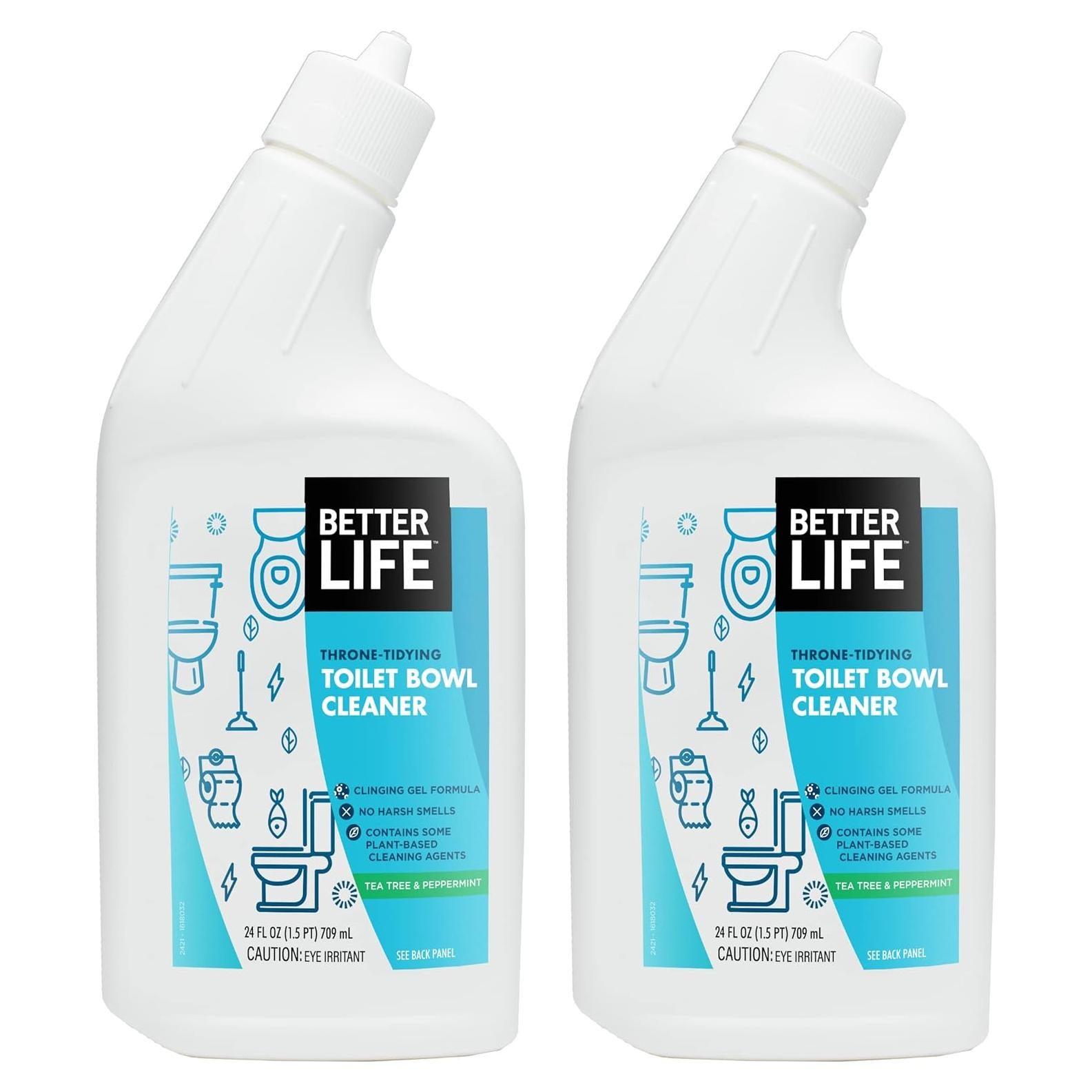 Limpiador de Inodoro Natural Better Life 2x24 Oz Eucalipto y Menta