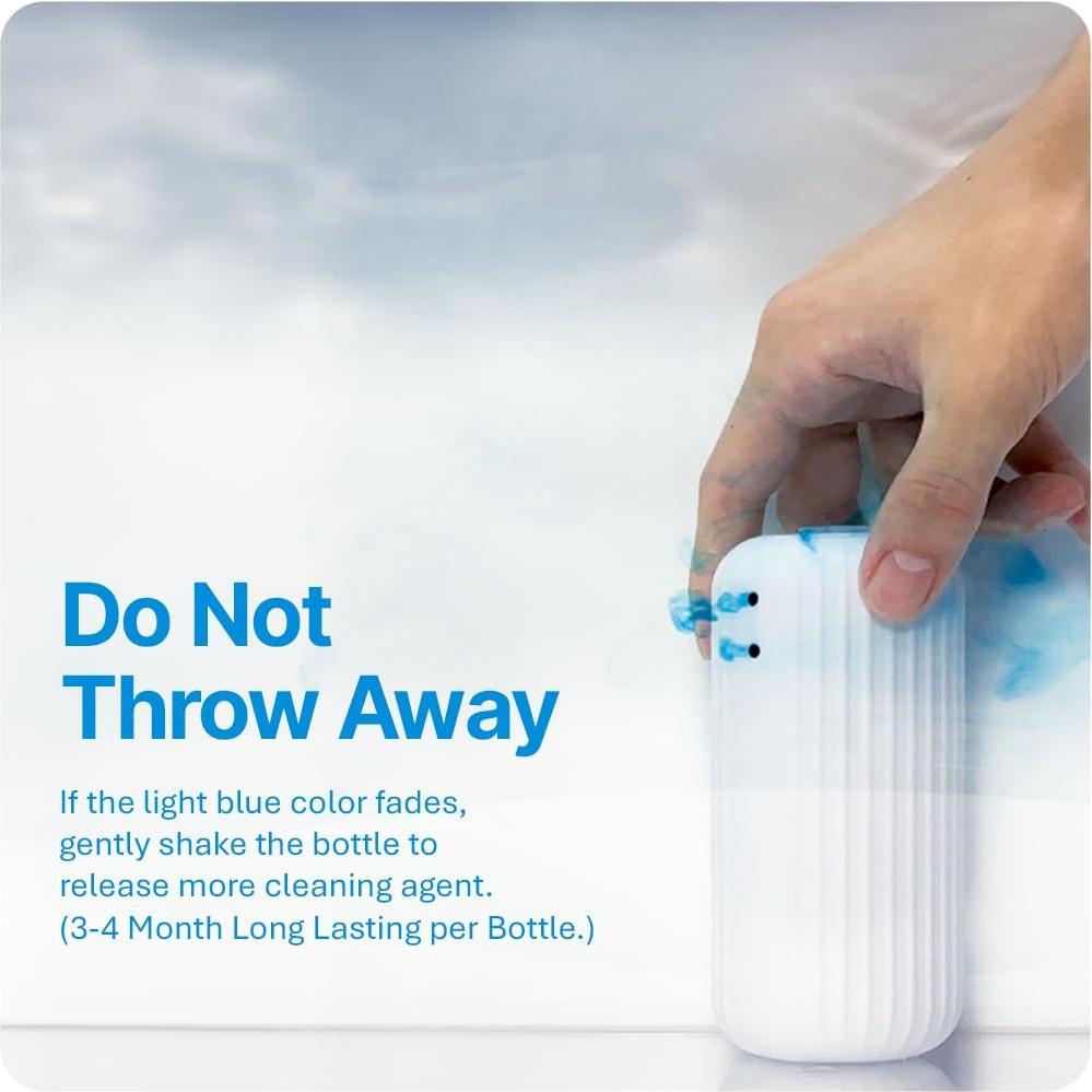 Limpiador Automático de Inodoro Fresh & Fresh - 2 Botellas Naranja