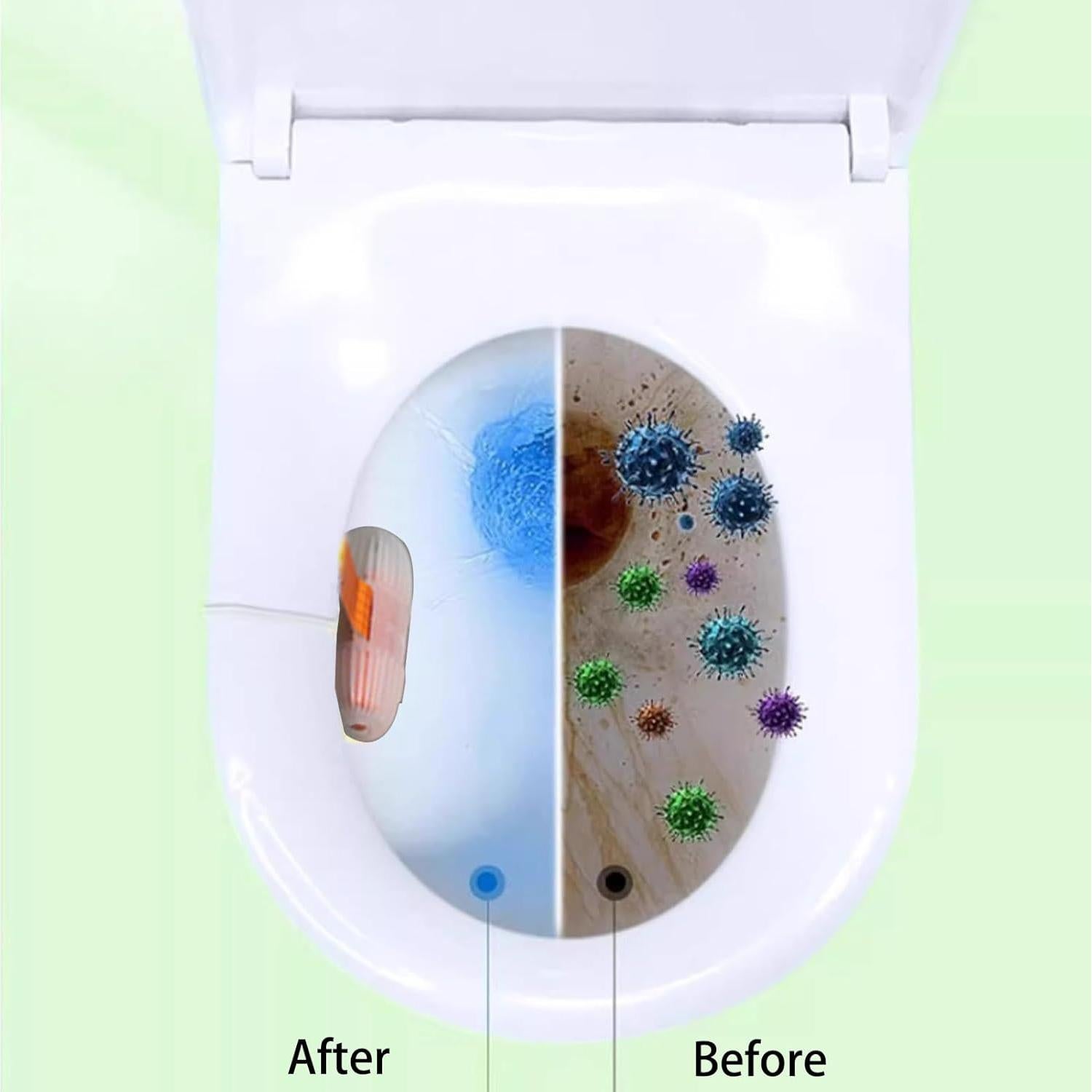 Limpiador Automático para Inodoro Democool - 30 Días de Frescura