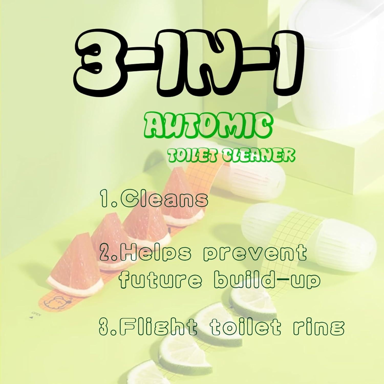 Limpiador Automático para Inodoro Democool - 30 Días de Frescura