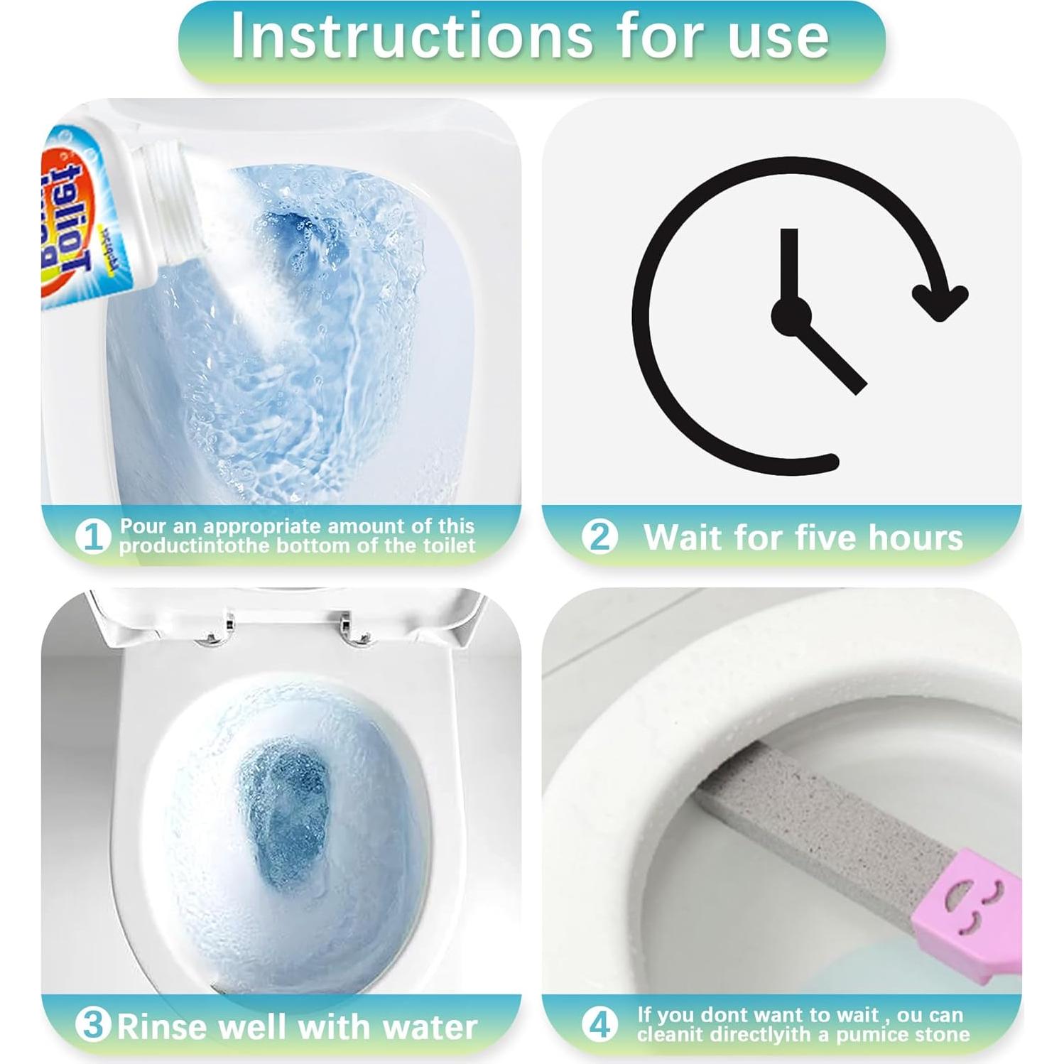 Piedra Pómez para Limpieza de Inodoros ADUPAPER - 2 Piezas