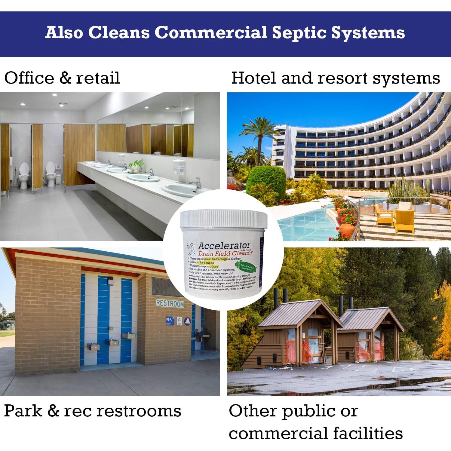 Tabletas Limpiadoras Dr Pooper para Tanques Sépticos 20 Unidades