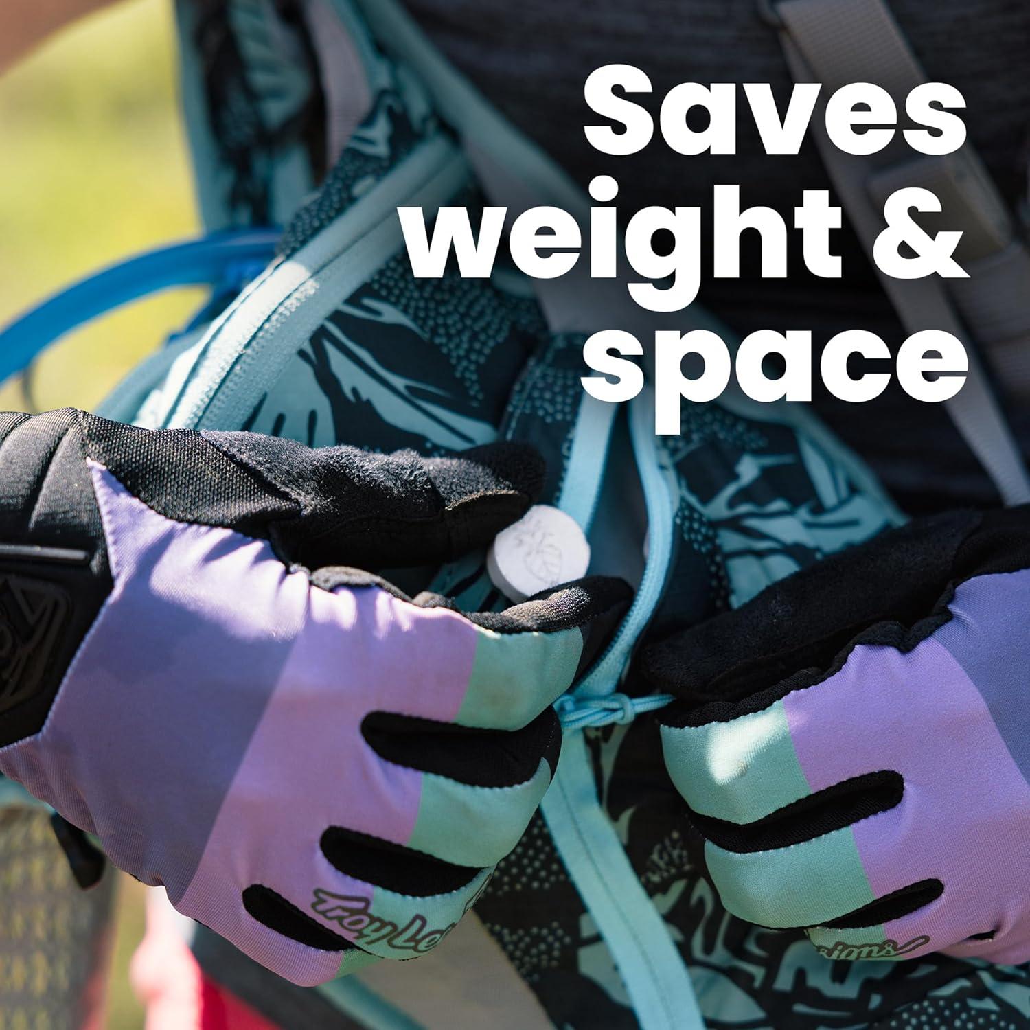 Toallitas de baño PACT 100 unidades compostables para acampar