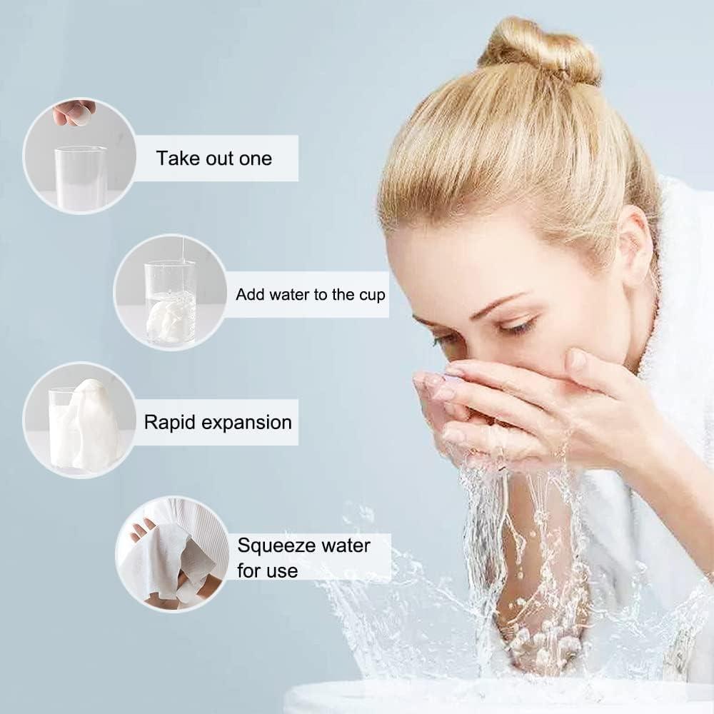 Toallas Comprimidas Muling 100 PCS en Lata - Algodón Ecológico