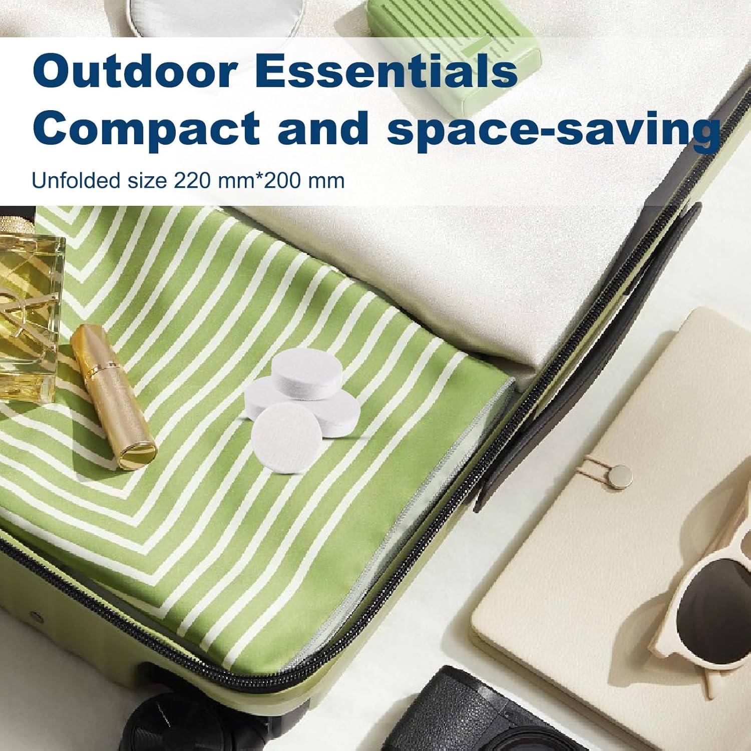 Toallas Comprimidas Desechables Lagincig 120 PCS 20x22cm