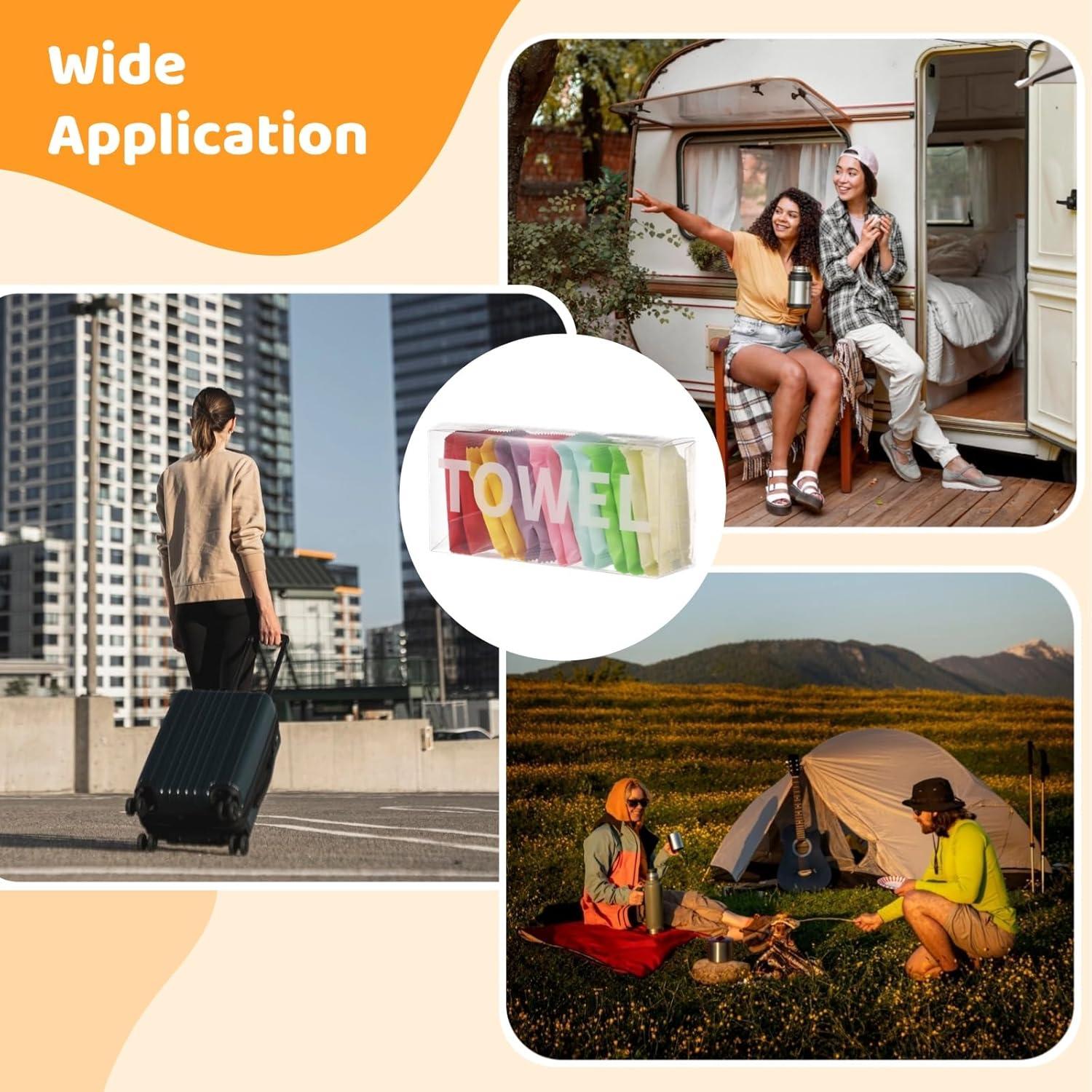 Paquete de 140 Toallas Comprimidas OMISTAR 30x24 cm