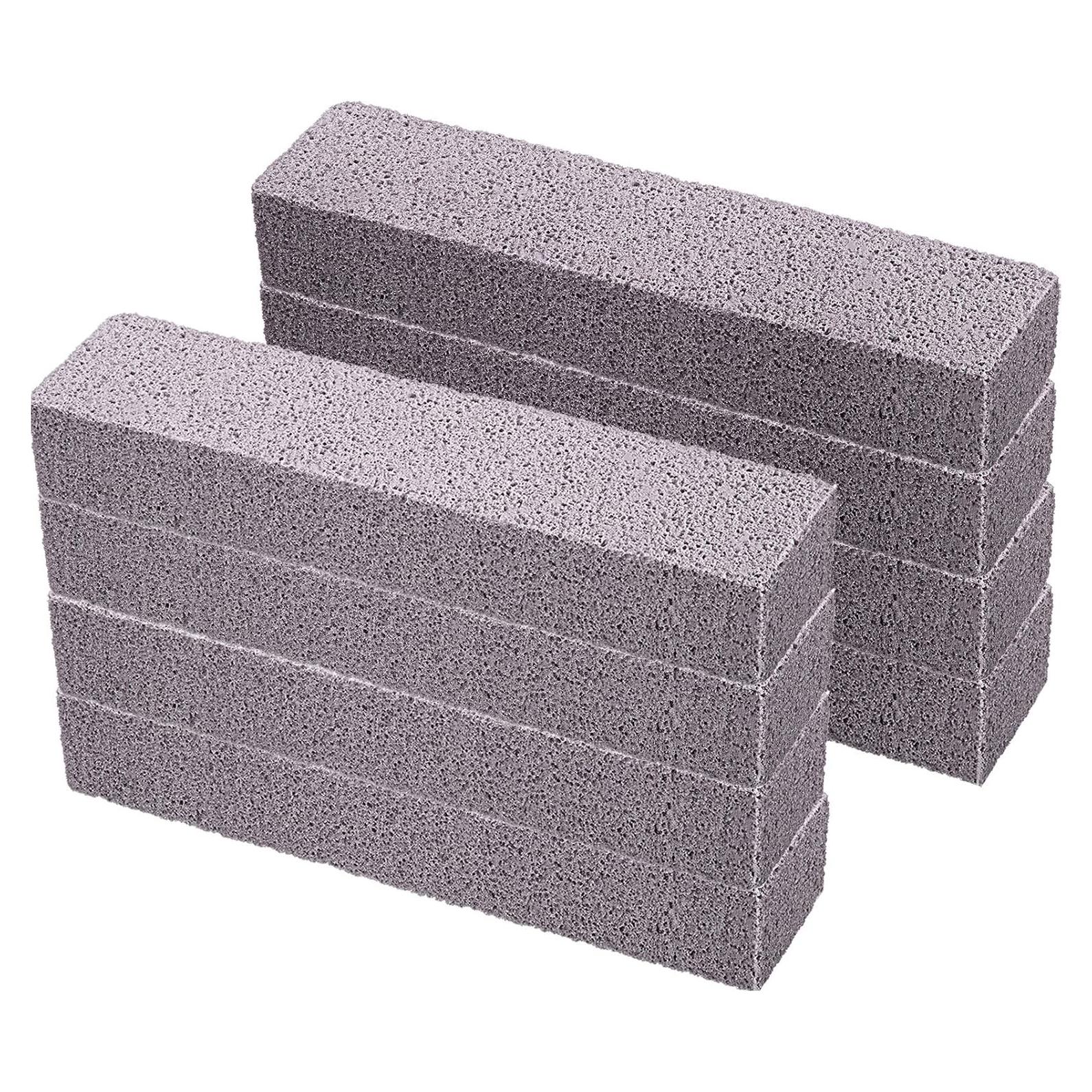 8 Piezas de Piedra Pumice Limpiadora para Baño y Cocina 15x3.5cm