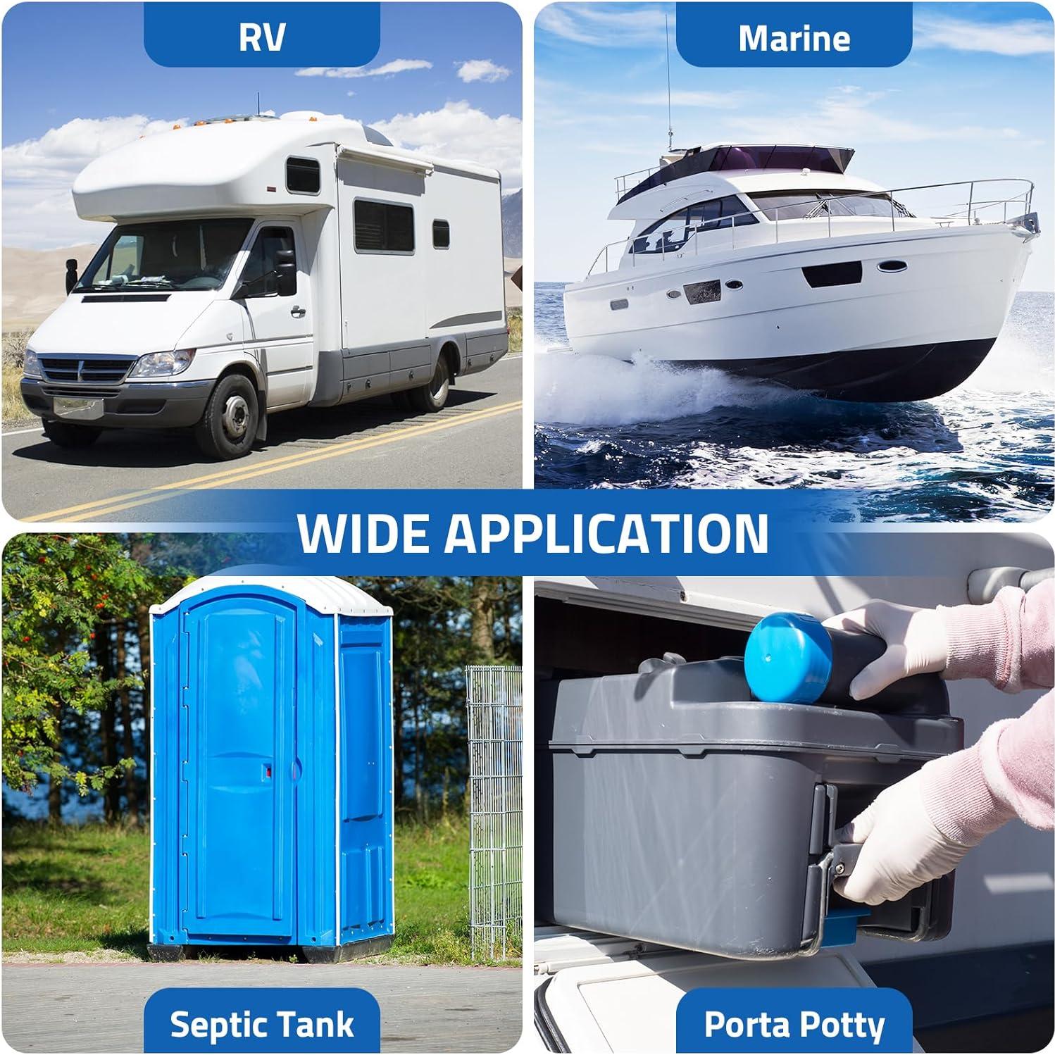 PAULINN Tratamiento para Inodoros RV 20 Cápsulas Desodorante