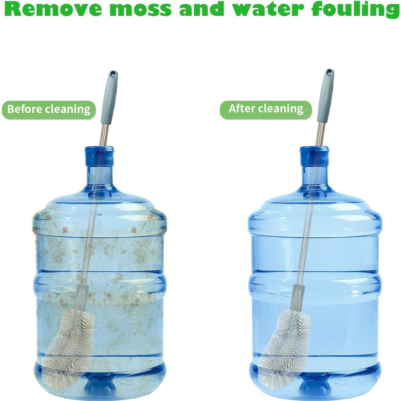 Paquete de 2 cepillos de limpieza de botellas isshu 63.5 y 71.1 cm