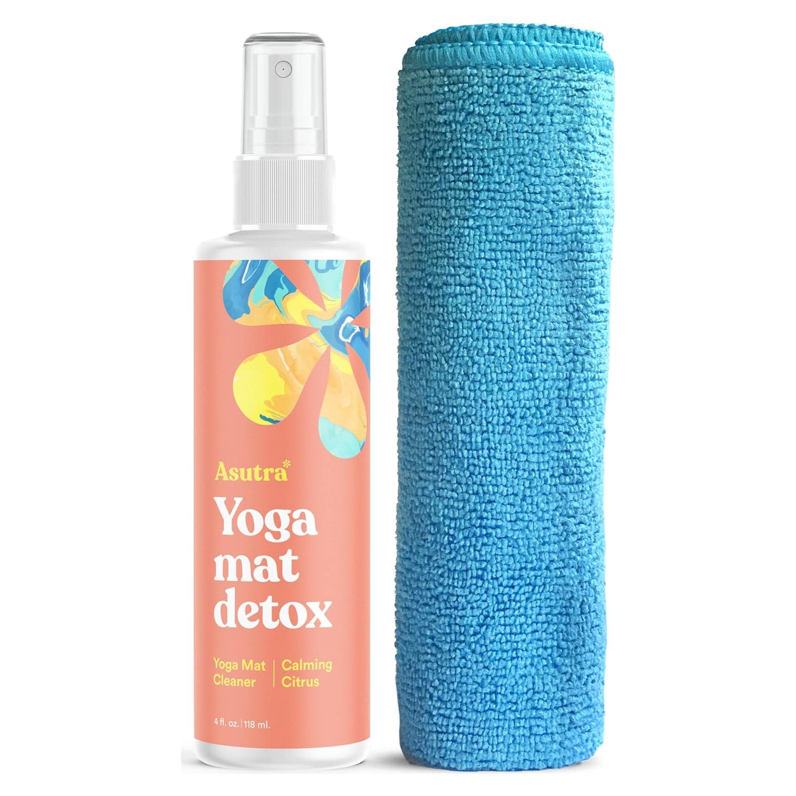 Limpiador de Esteras de Yoga ASUTRA 118 ml - Aroma Cítricos Calmantes