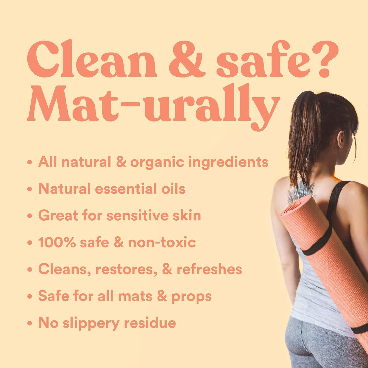 Limpiador de Esteras de Yoga ASUTRA 118 ml - Aroma Cítricos Calmantes