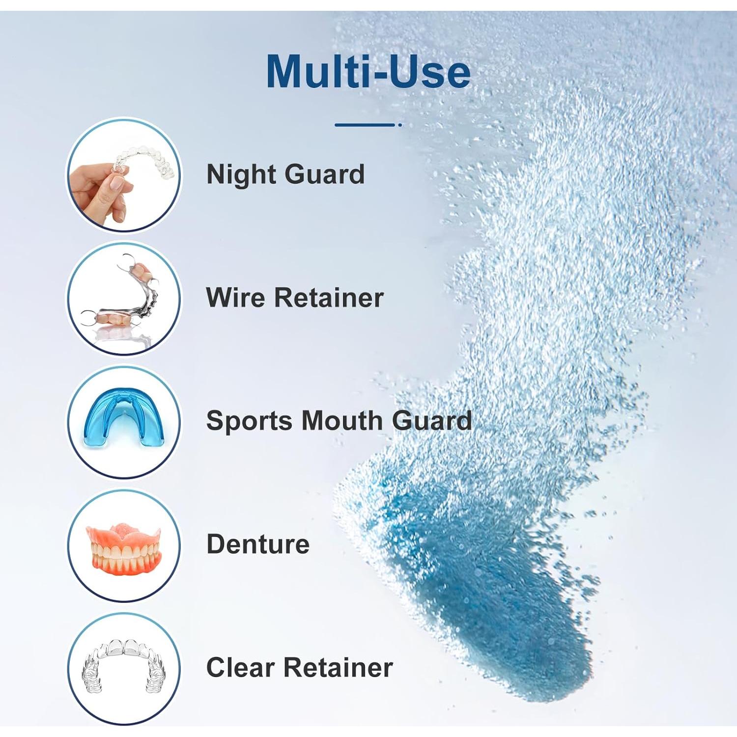 Tabletas Limpiadoras Nukisa para Retenedores Dentales - 30 pcs