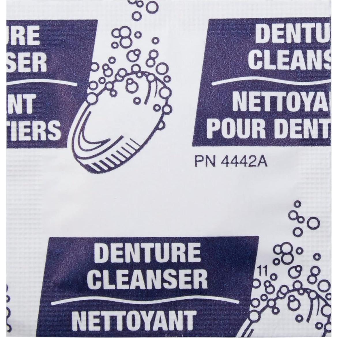 Tabletas Limpiadoras de Dentaduras McKesson con Bicarbonato