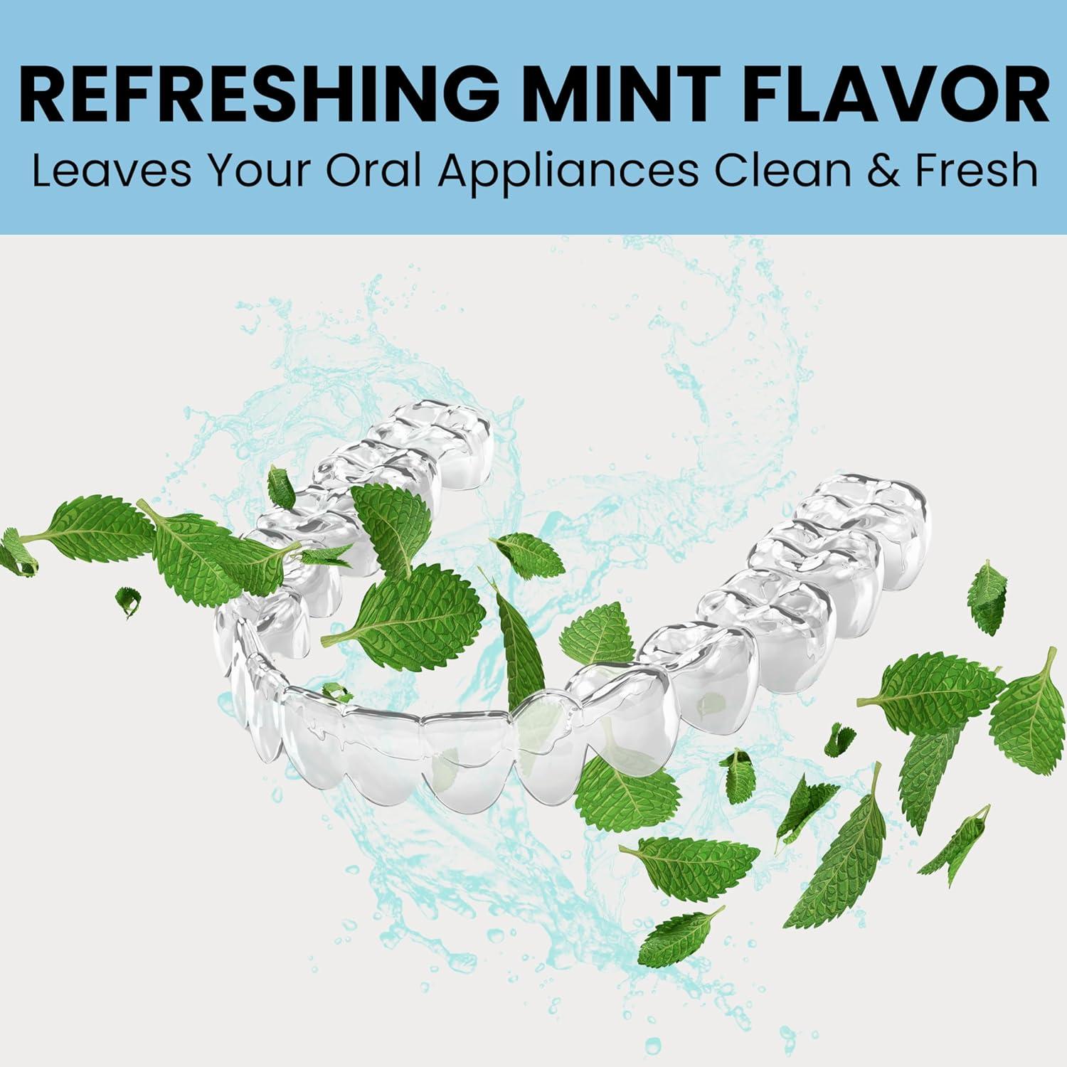 Limpiador de Retenedores SmileAgain - 90-120 Limpiezas Menta