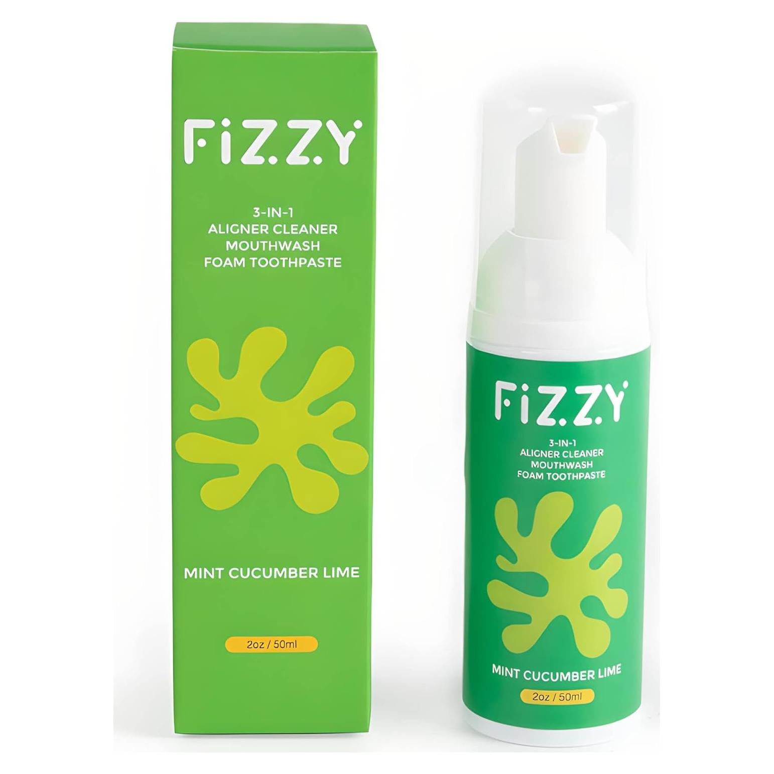 Limpiador Espumoso 3-en-1 Fizzy Menta Pepino 60ml