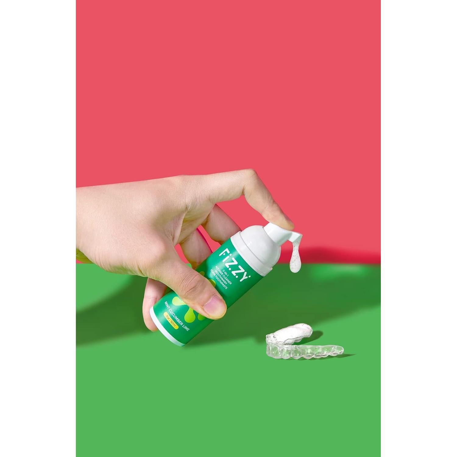 Limpiador Espumoso 3-en-1 Fizzy Menta Pepino 60ml