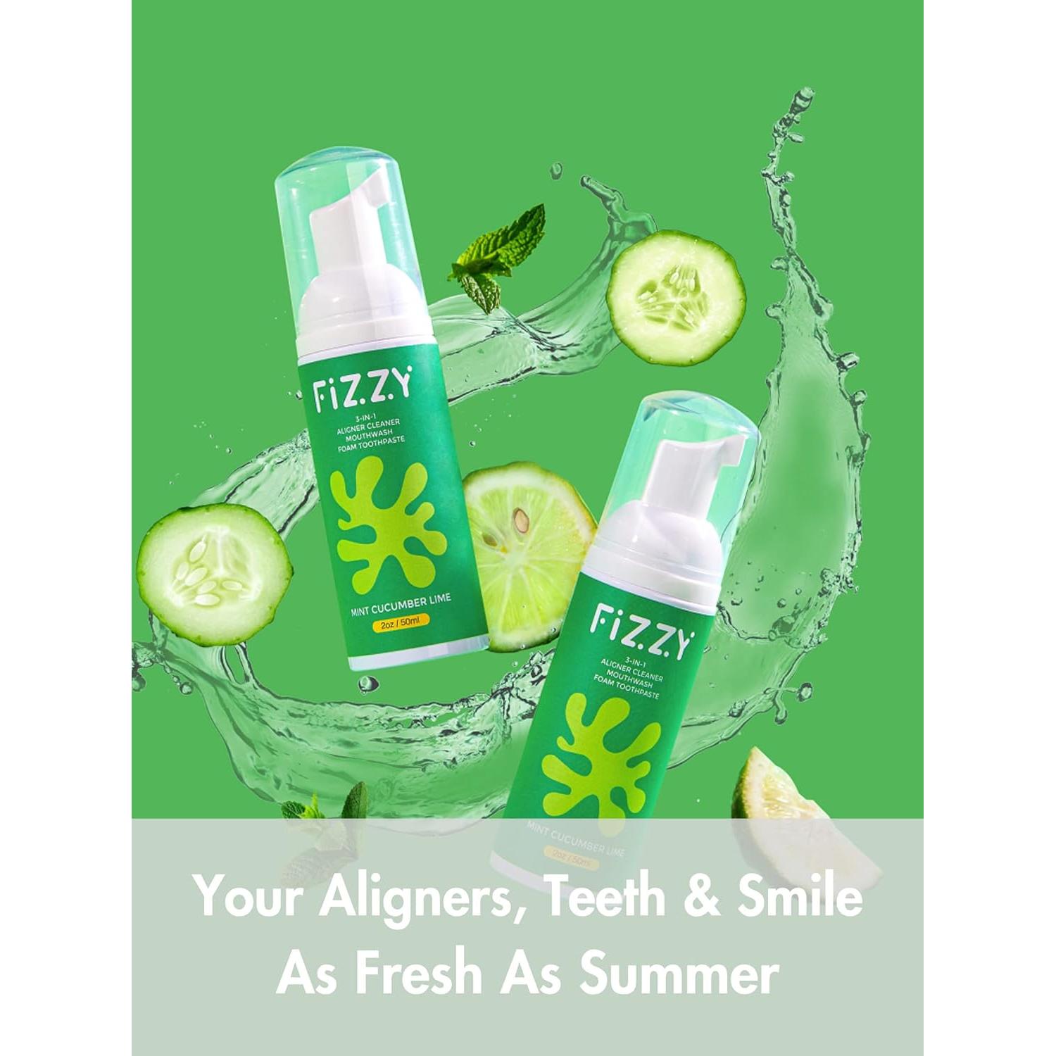 Limpiador Espumoso 3-en-1 Fizzy Menta Pepino 60ml