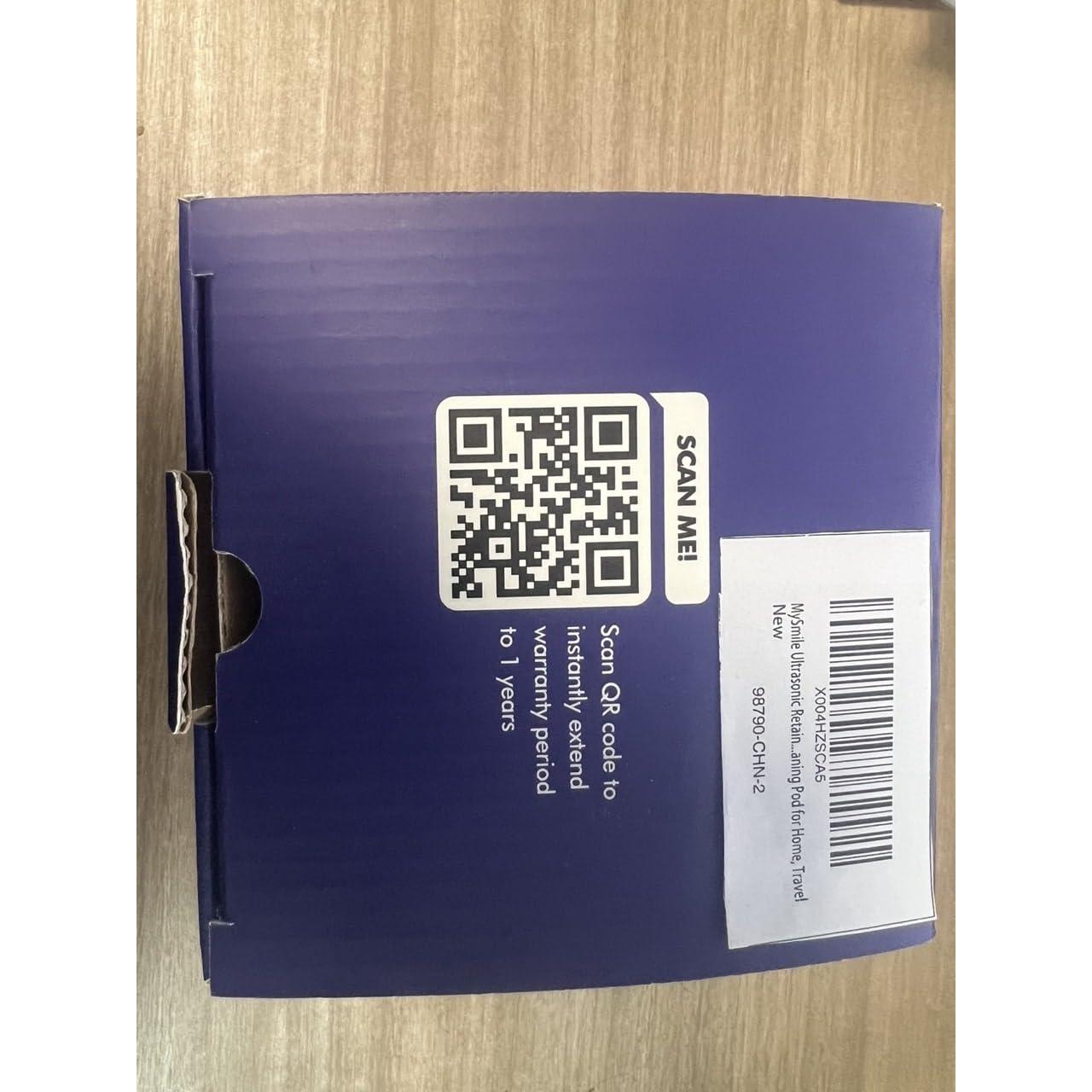 Limpiador Ultrasonico de Retenedores MySmile 200ML con Luz UV