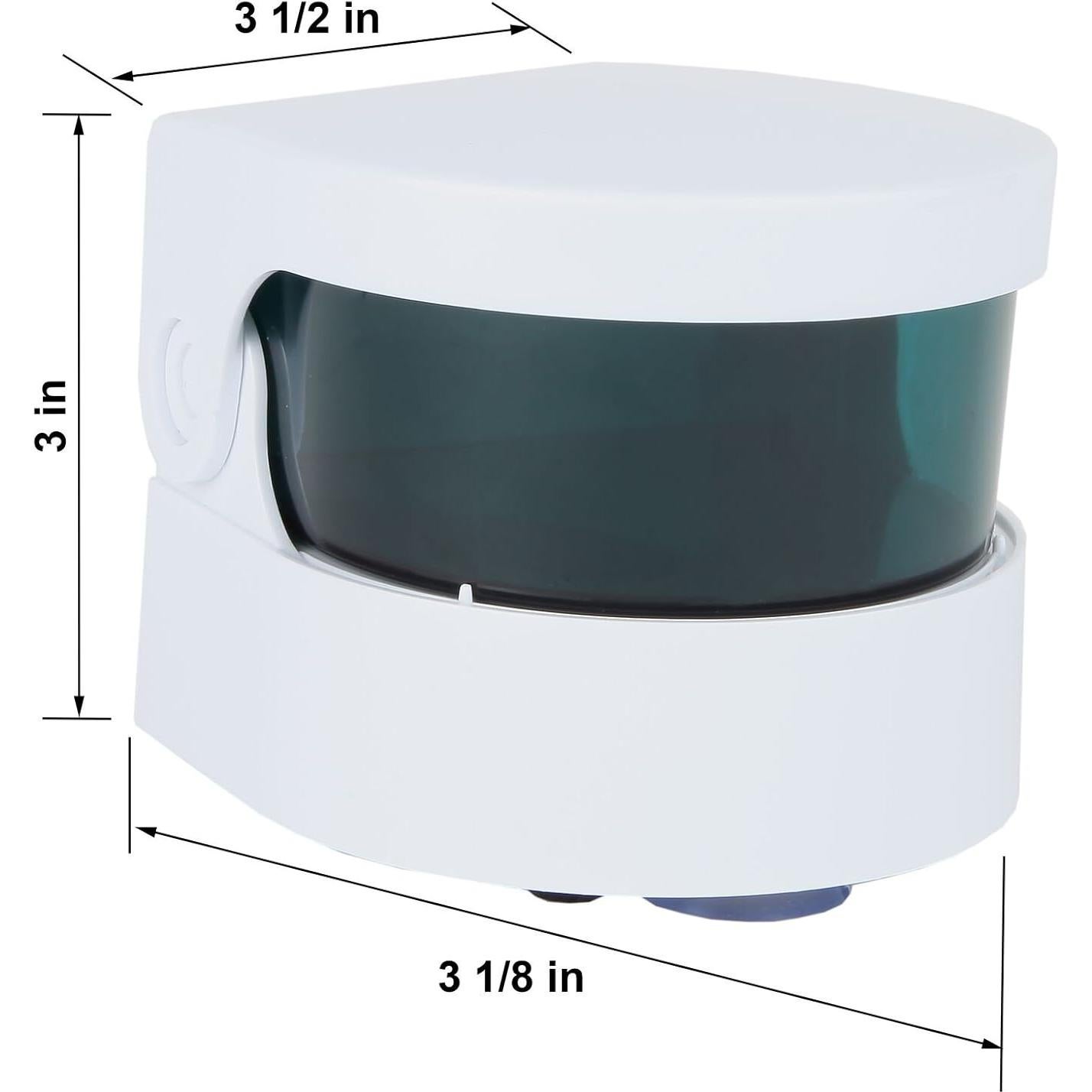 Trenton Gifts Portable Battery Operated Vibrating Denture Cleaner | Jewelry Cleaner