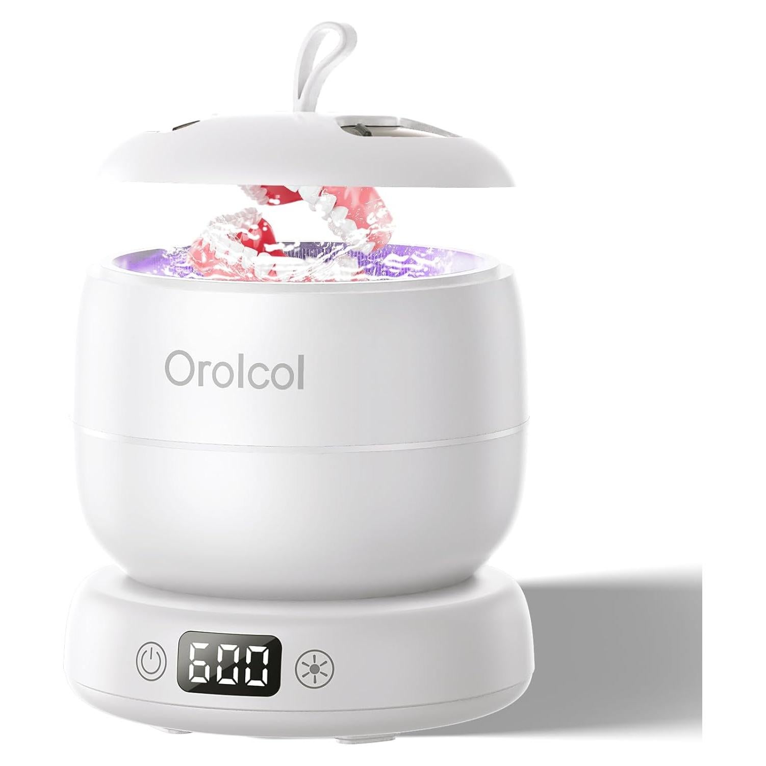 Limpiador Ultrasónico de Retenedores Orolcol IPX7 12.95cm