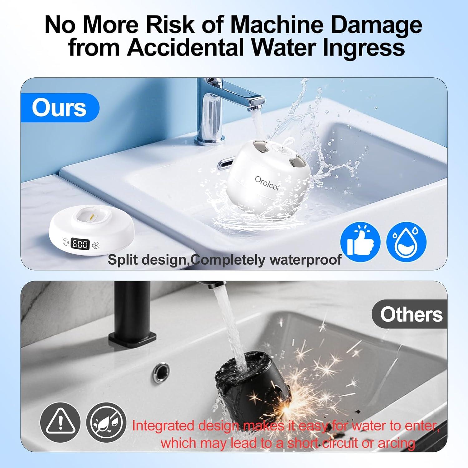 Limpiador Ultrasónico de Retenedores Orolcol IPX7 12.95cm