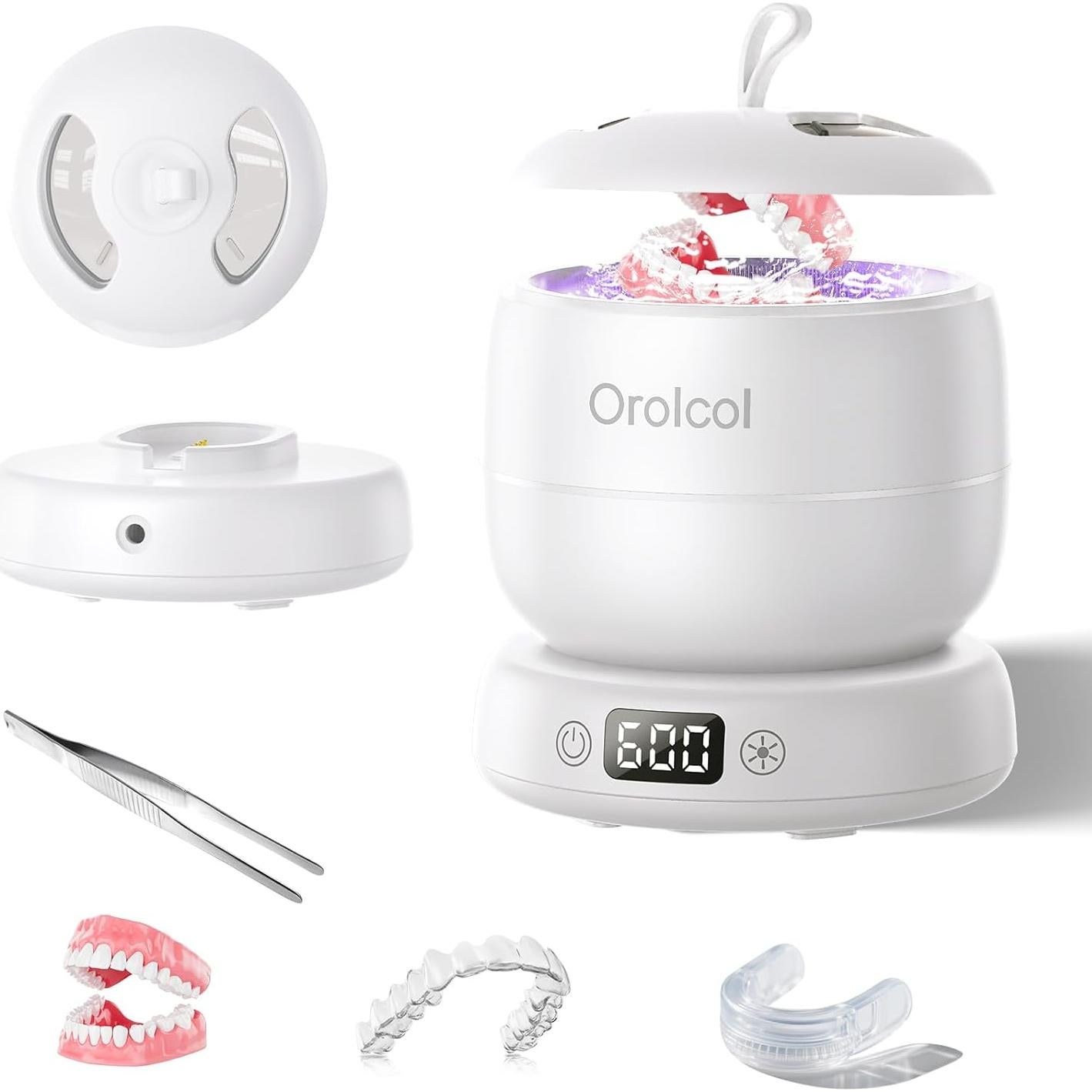 Limpiador Ultrasónico de Retenedores Orolcol IPX7 12.95cm