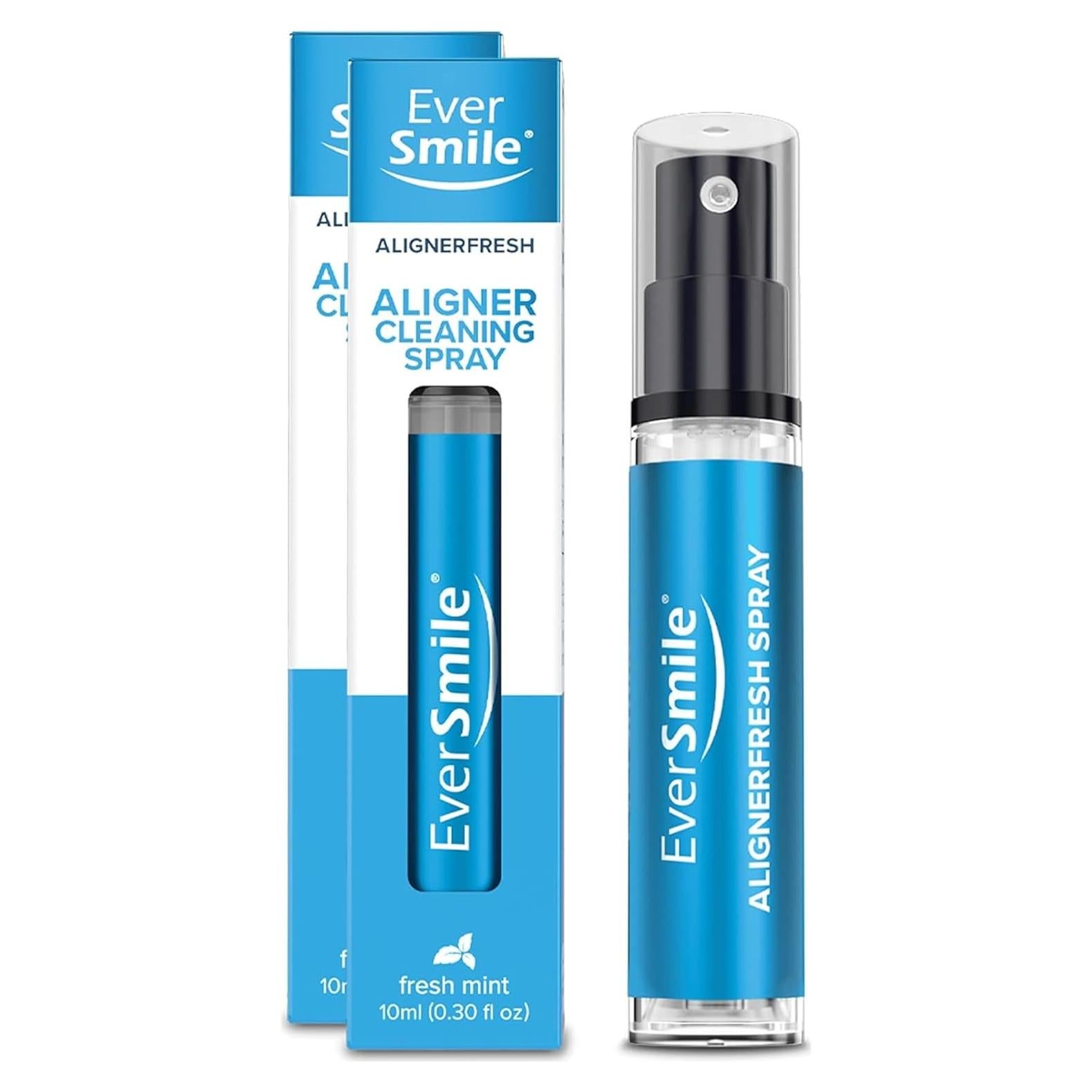 Spray Limpiador AlignerFresh EverSmile 10ml - Menta, 2 Paquetes