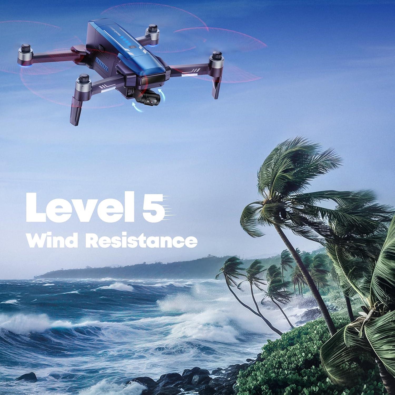 Drone Veeniix V11PRO 8K con gimbal y 80 min vuelo