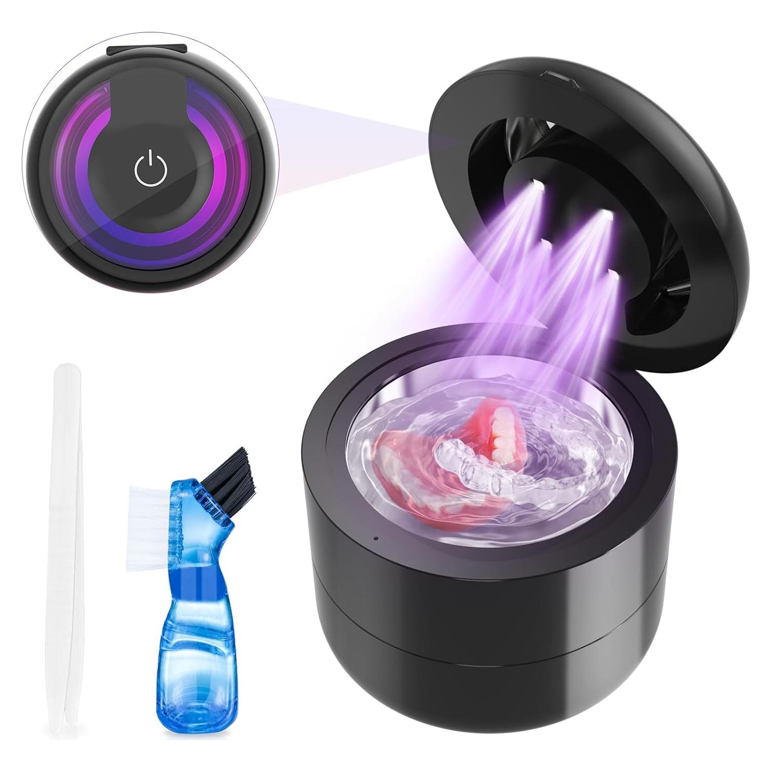 Limpiador Ultrasónico de Retenedores KEYGO 180ML 45kHz Negro