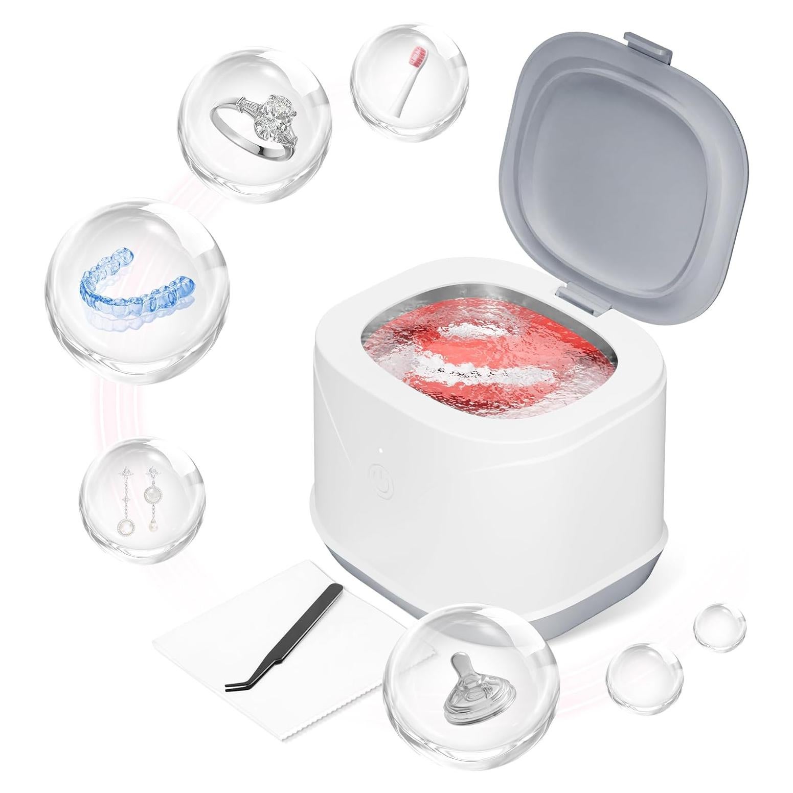 ROLWAY Limpiador Ultrasonido de Retenedores 220ML Blanco