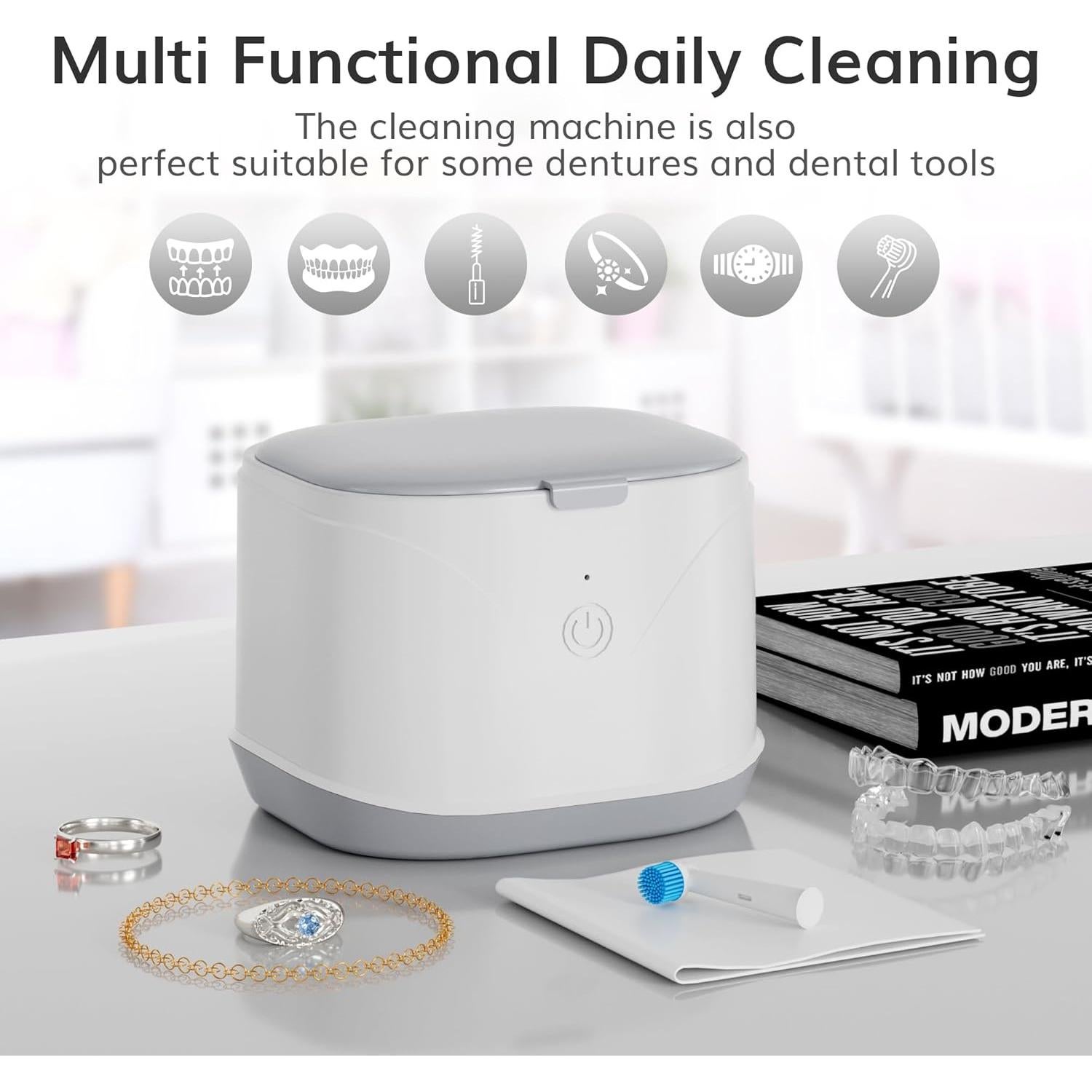 ROLWAY Limpiador Ultrasonido de Retenedores 220ML Blanco