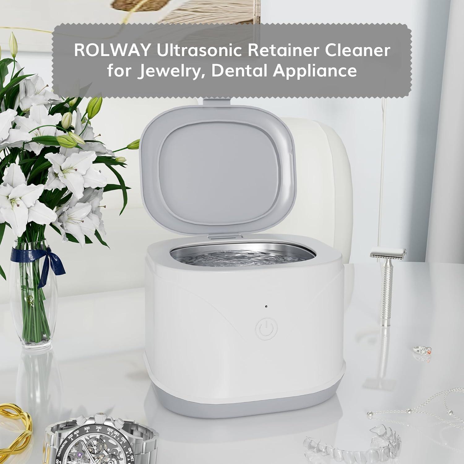 ROLWAY Limpiador Ultrasonido de Retenedores 220ML Blanco