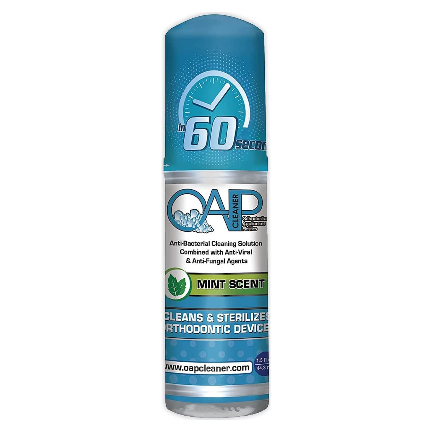 Limpiador OAP Espuma 44.3ml - Limpia Aparatos Dentales