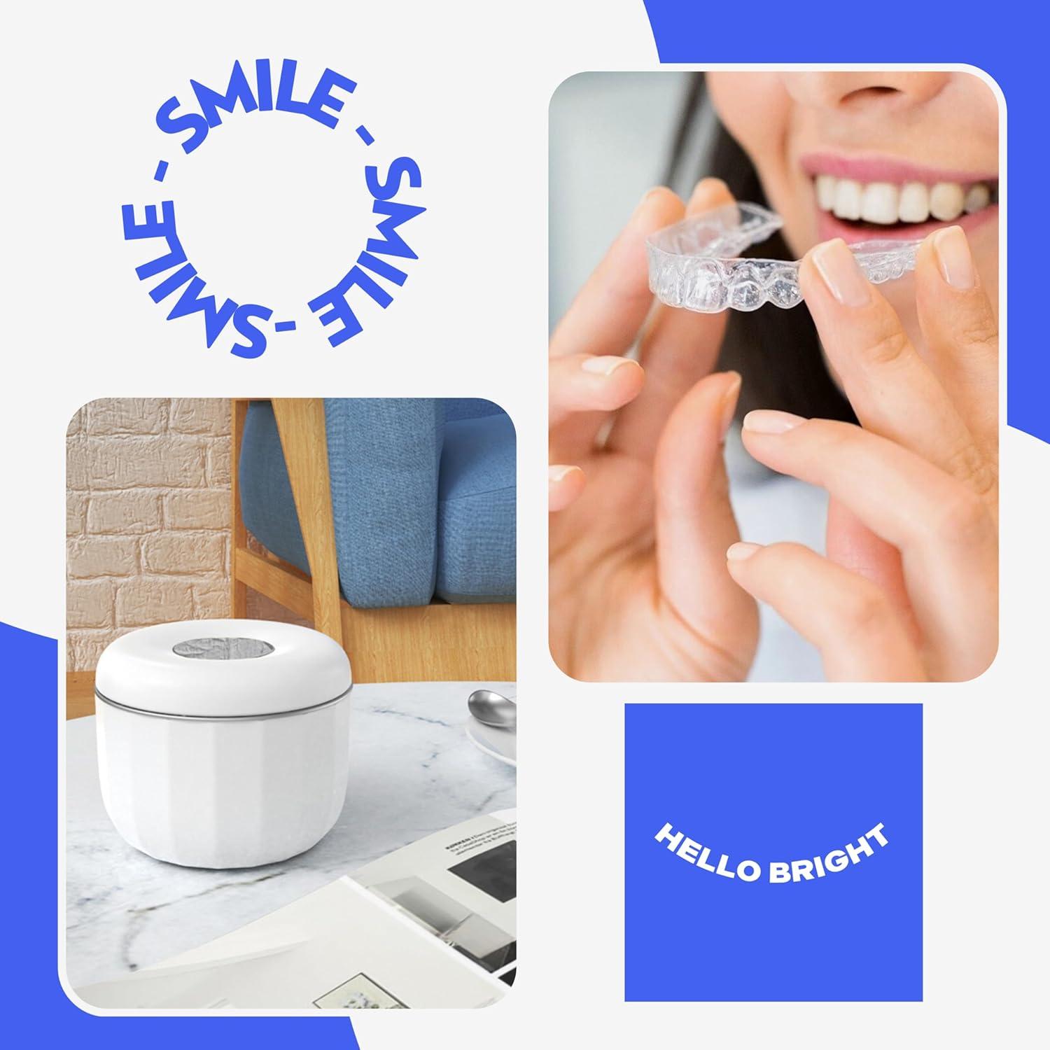 Limpiadora Ultrasónica Dental Hello Bright - 3 y 6 Minutos