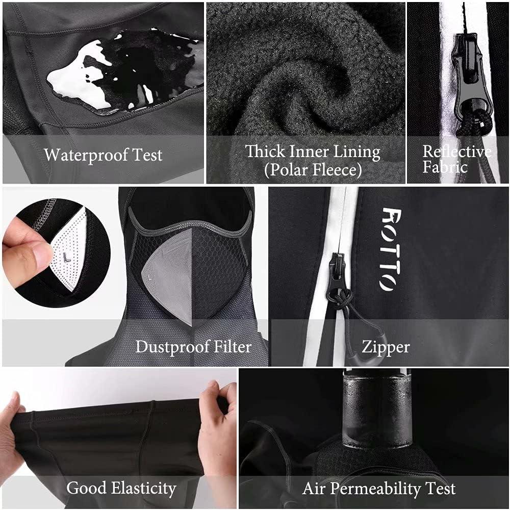 Pasamontañas ROTTO Térmico Unisex para Motocicleta y Ciclismo