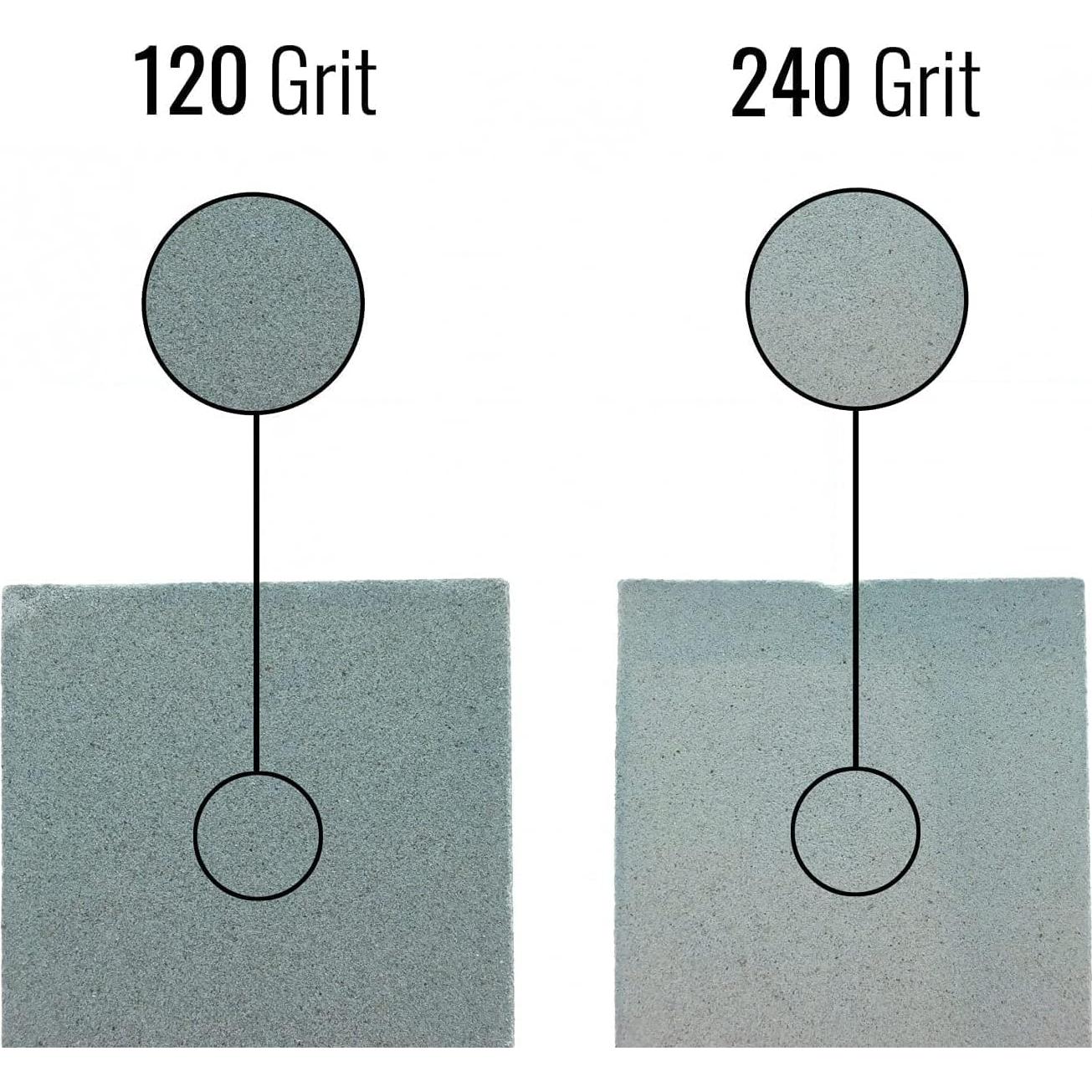 Piedra de Afilar Doble Grano SE 15.24 cm Grano 120 y 240