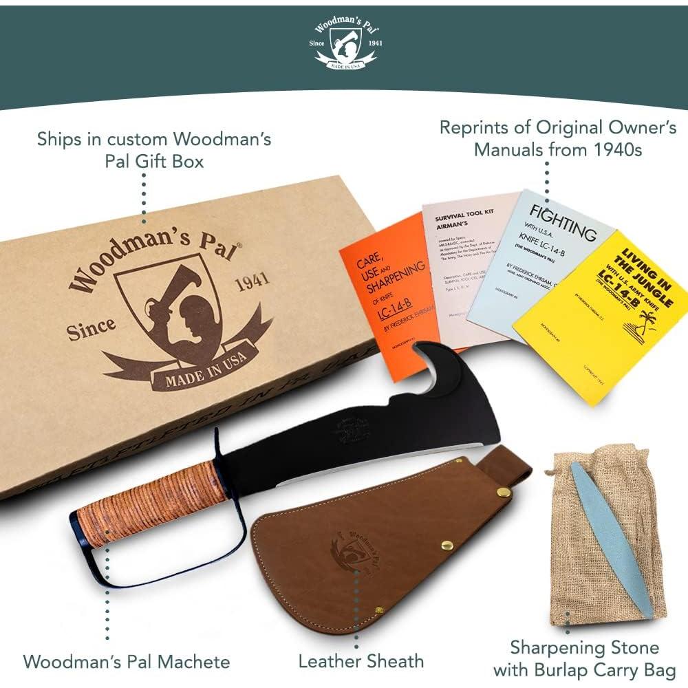 Hacha Multiusos Woodman's Pal WP284 - Machete de Supervivencia
