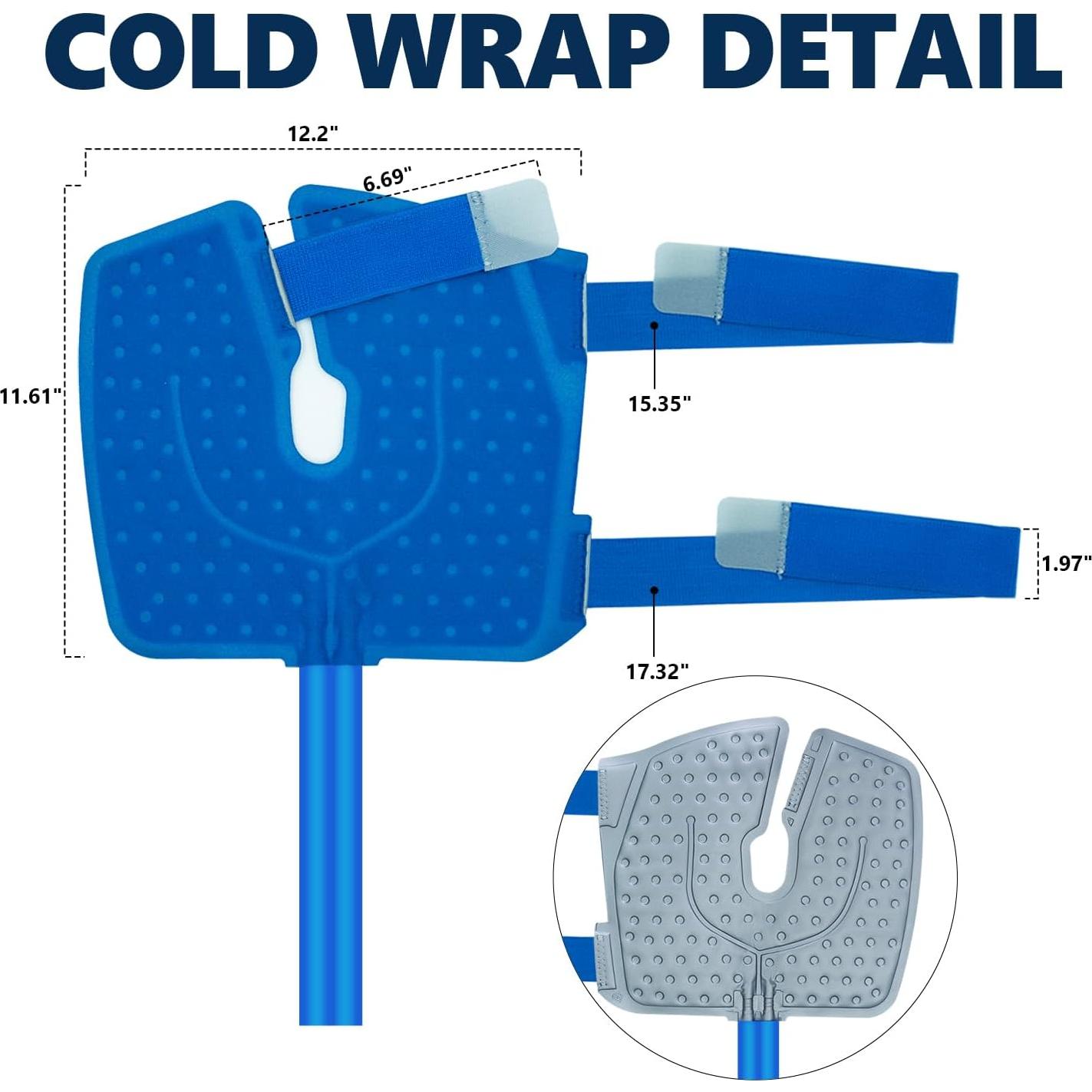 Máquina de Hielo Inmoredo para Rodilla - Terapia Fría Programable