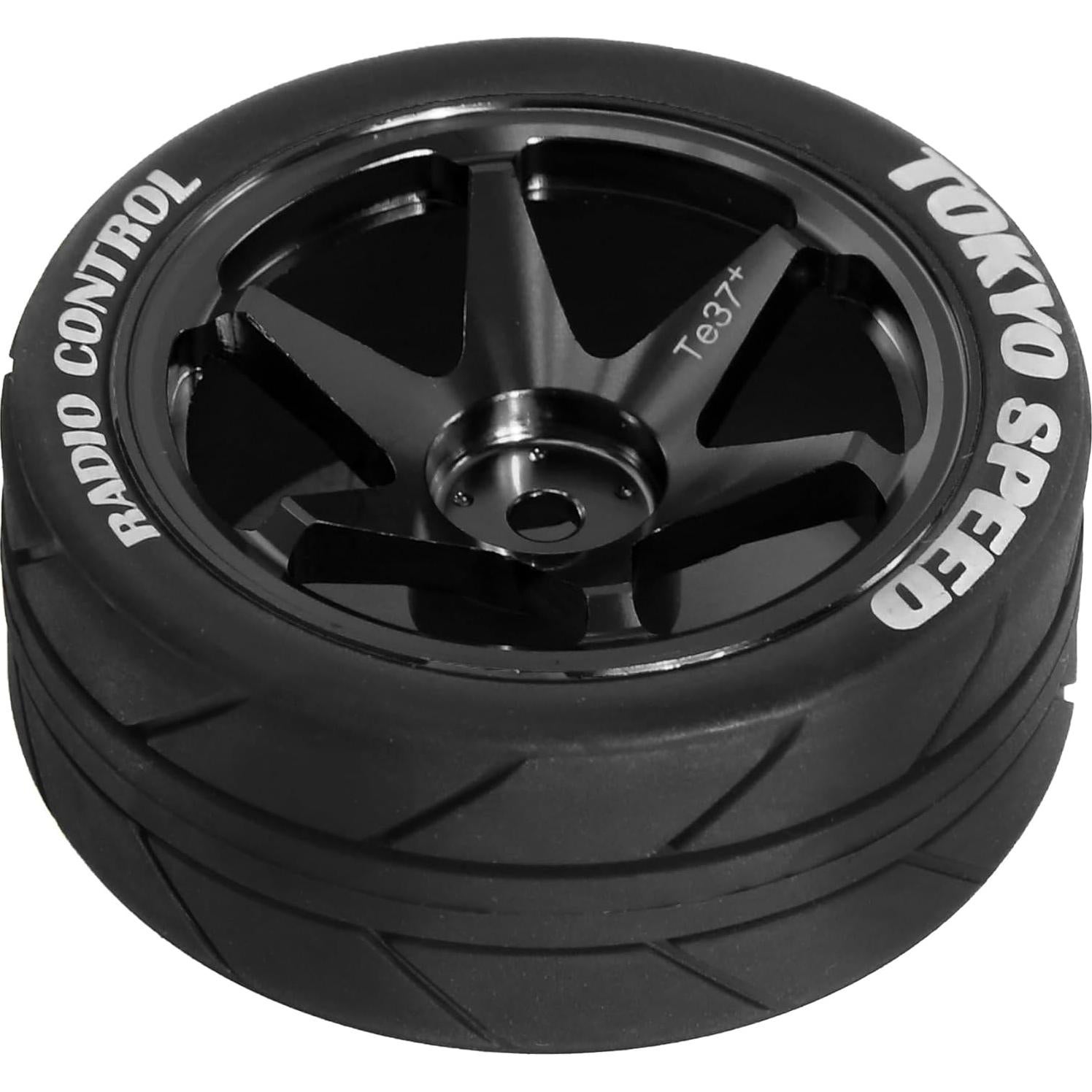 Ruedas y Neumáticos RC 12mm REDSPIDER para Tamiya y Traxxas