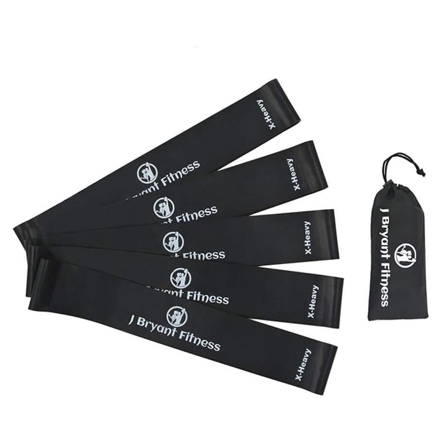 Conjunto de Bandas de Resistencia J Bryant Extra Pesadas 5 Unidades
